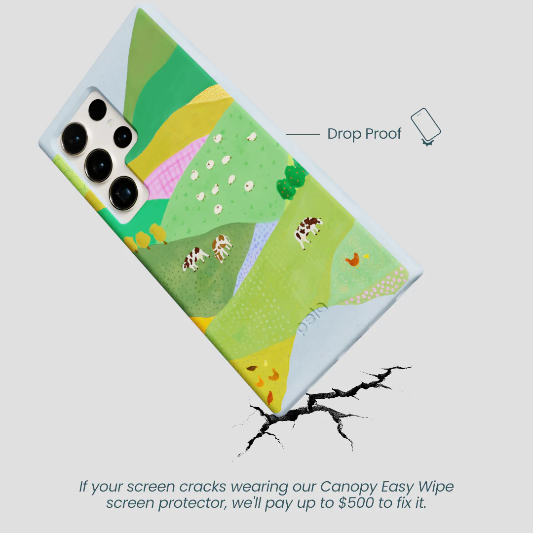 Powder Blue Farm Tales Samsung Galaxy S24 Ultra Case - Image 5