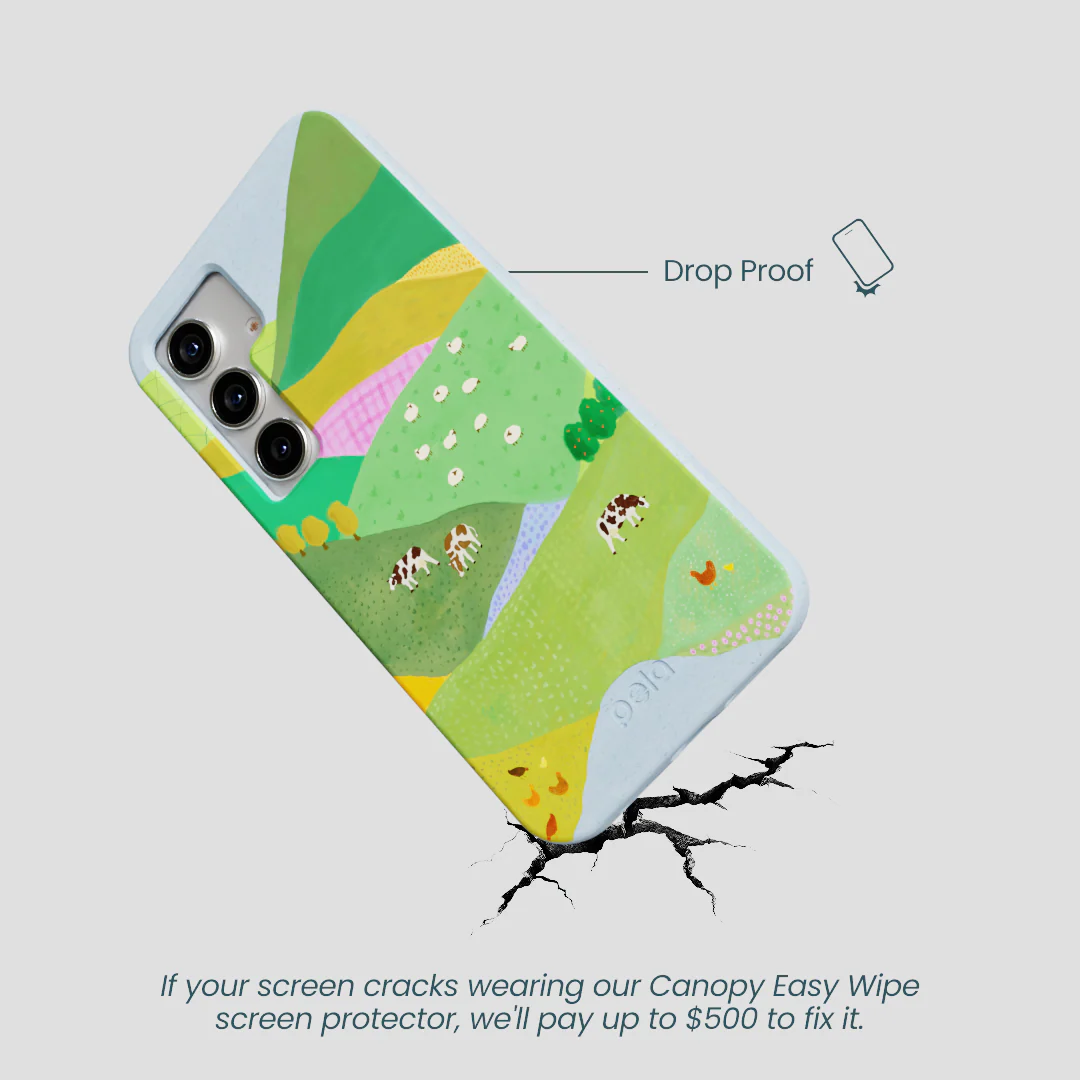 Powder Blue Farm Tales Samsung Galaxy S25 Case - Image 5