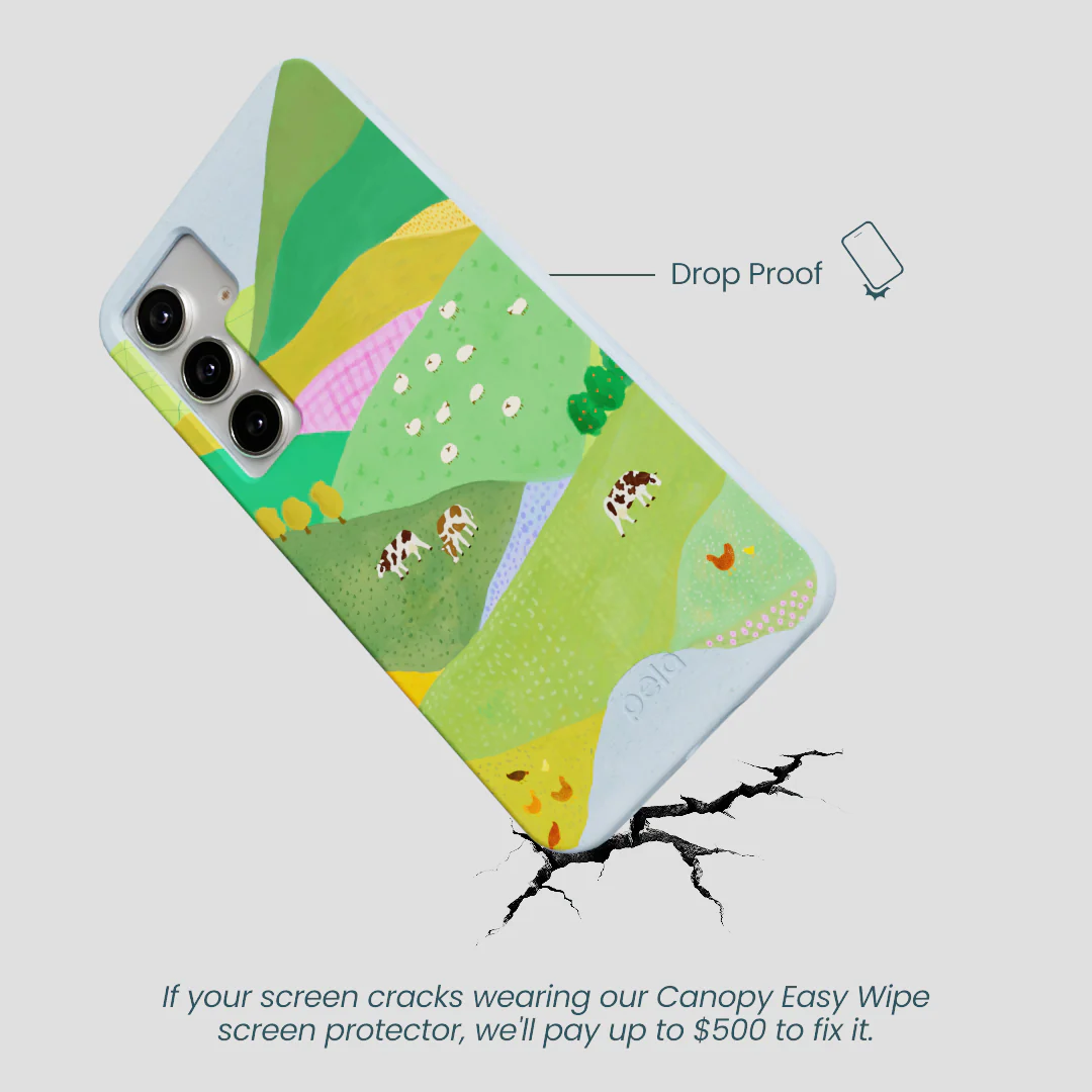 Powder Blue Farm Tales Samsung Galaxy S25+(Plus) Case - Image 5