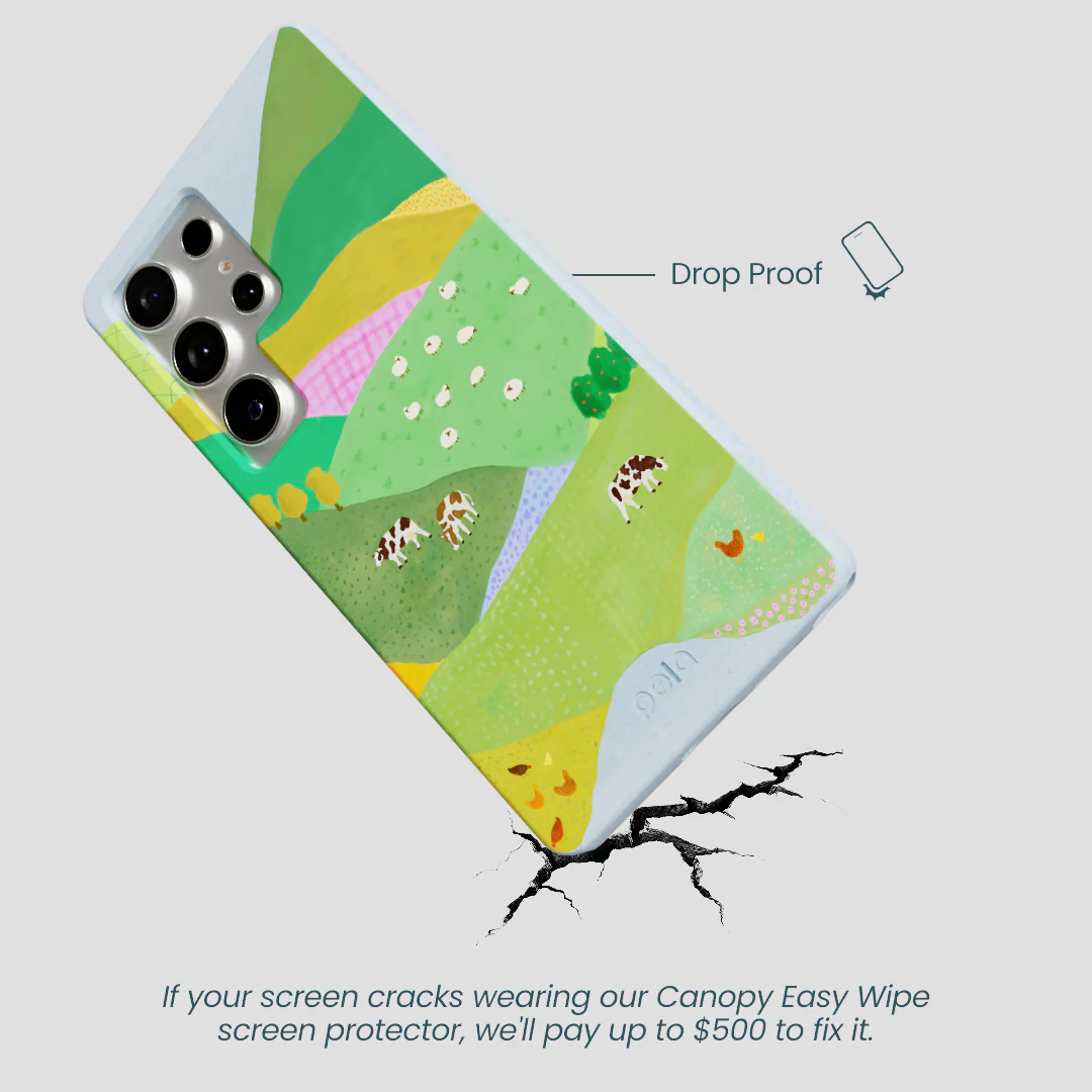 Powder Blue Farm Tales Samsung Galaxy S25 Ultra Case - Image 5