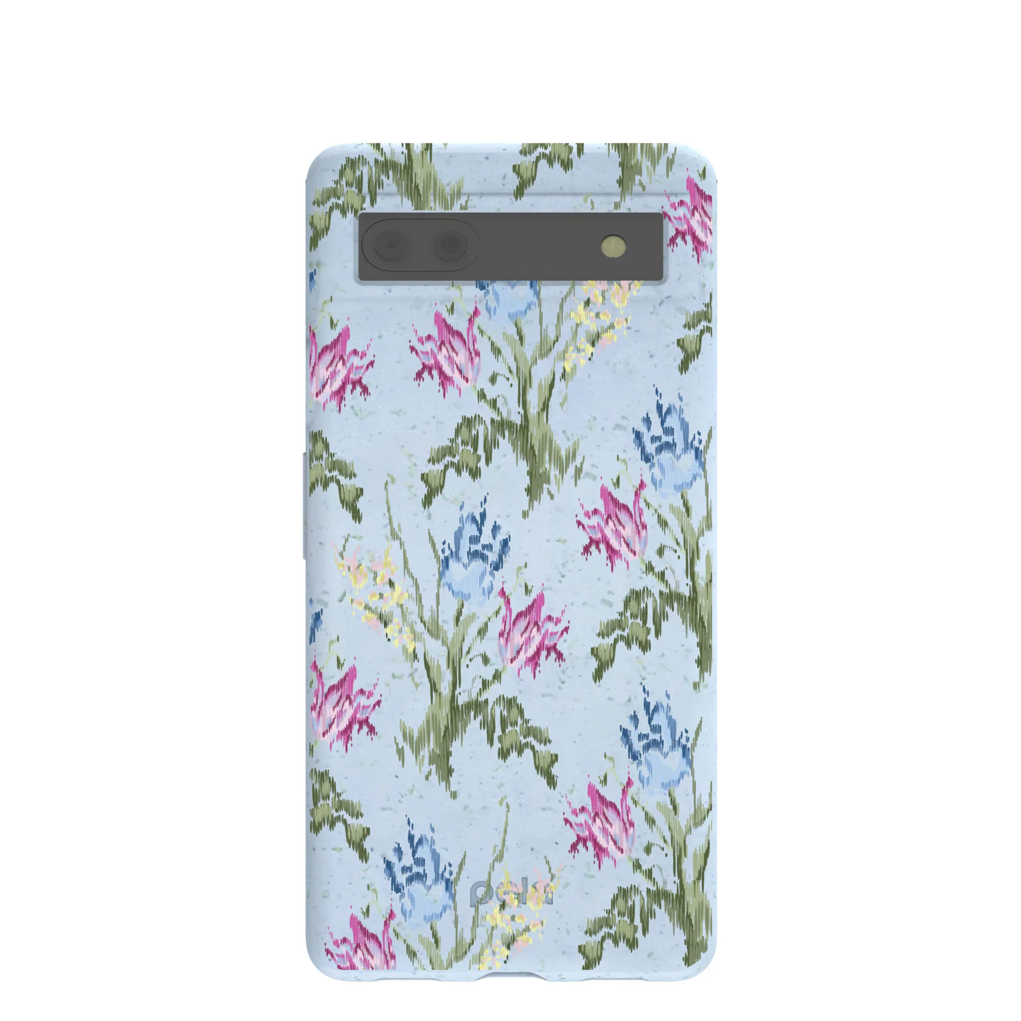 Powder Blue Floral Tapestry Google Pixel 6a Case