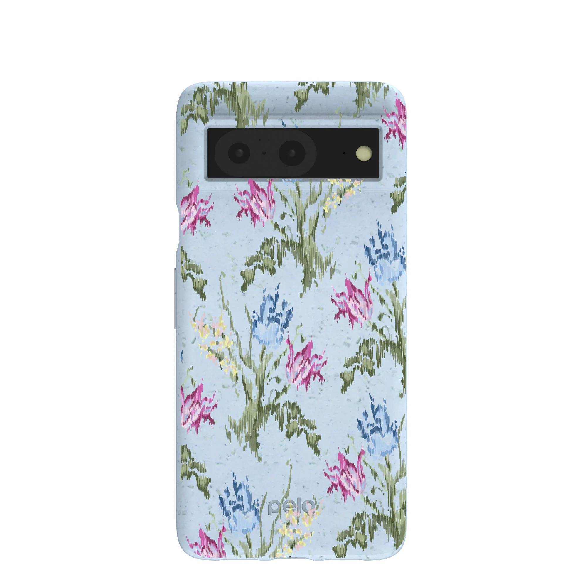 Powder Blue Floral Tapestry Google Pixel 8 Case