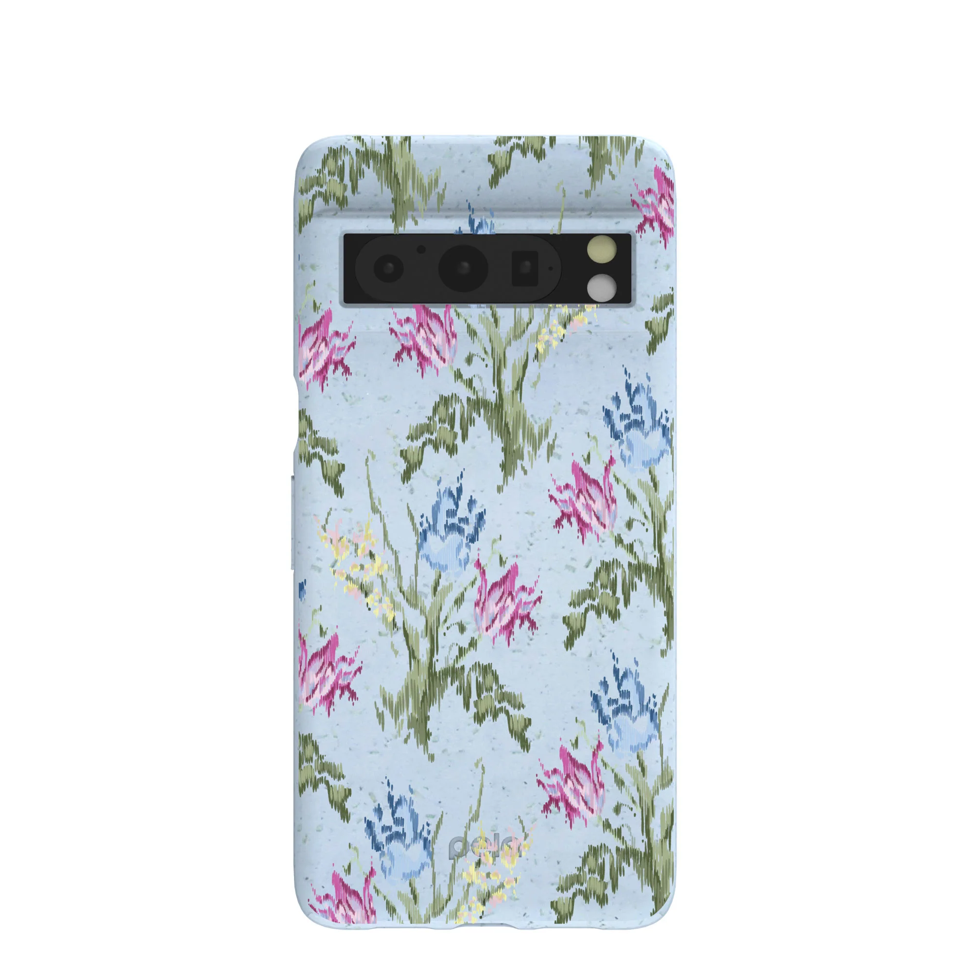 Powder Blue Floral Tapestry Google Pixel 8 Pro Case