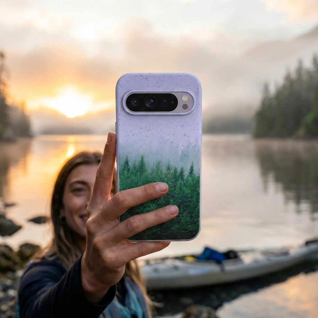 Powder Blue Forest Mist Google Pixel 9 Pro XL Case - Image 2