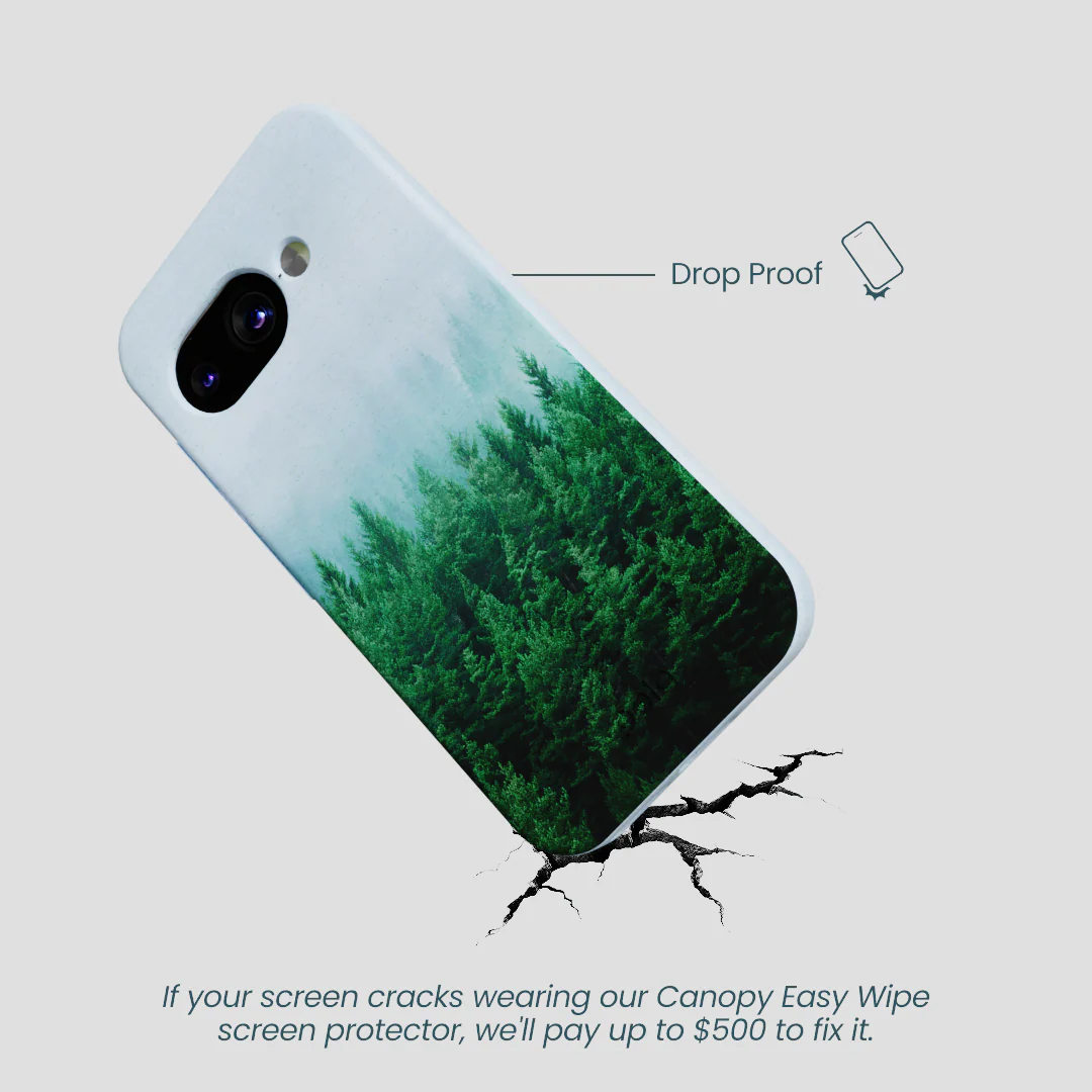 Powder Blue Forest Mist Google Pixel 9a Case - Image 4