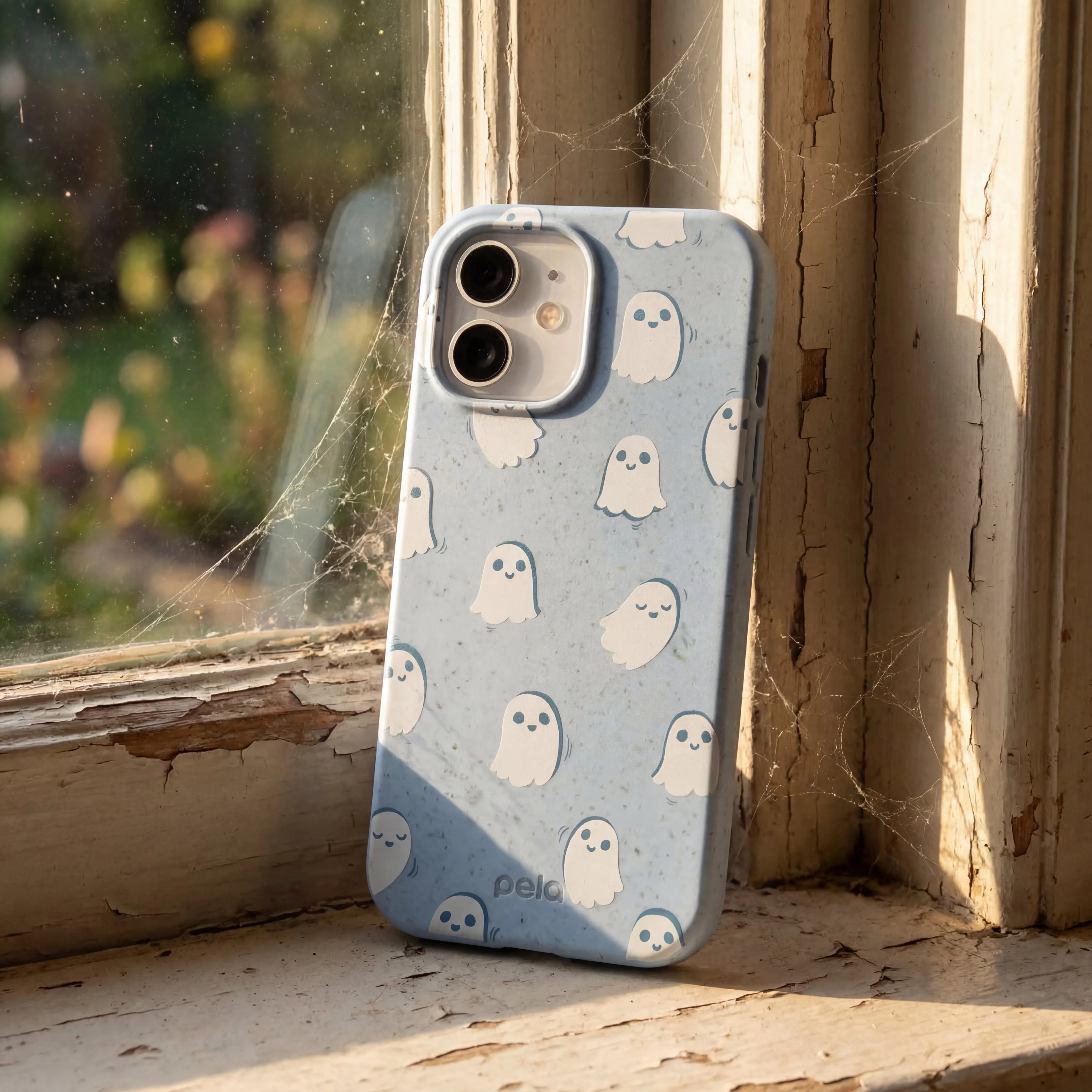 Powder Blue Ghostly iPhone 17 Case - Image 2