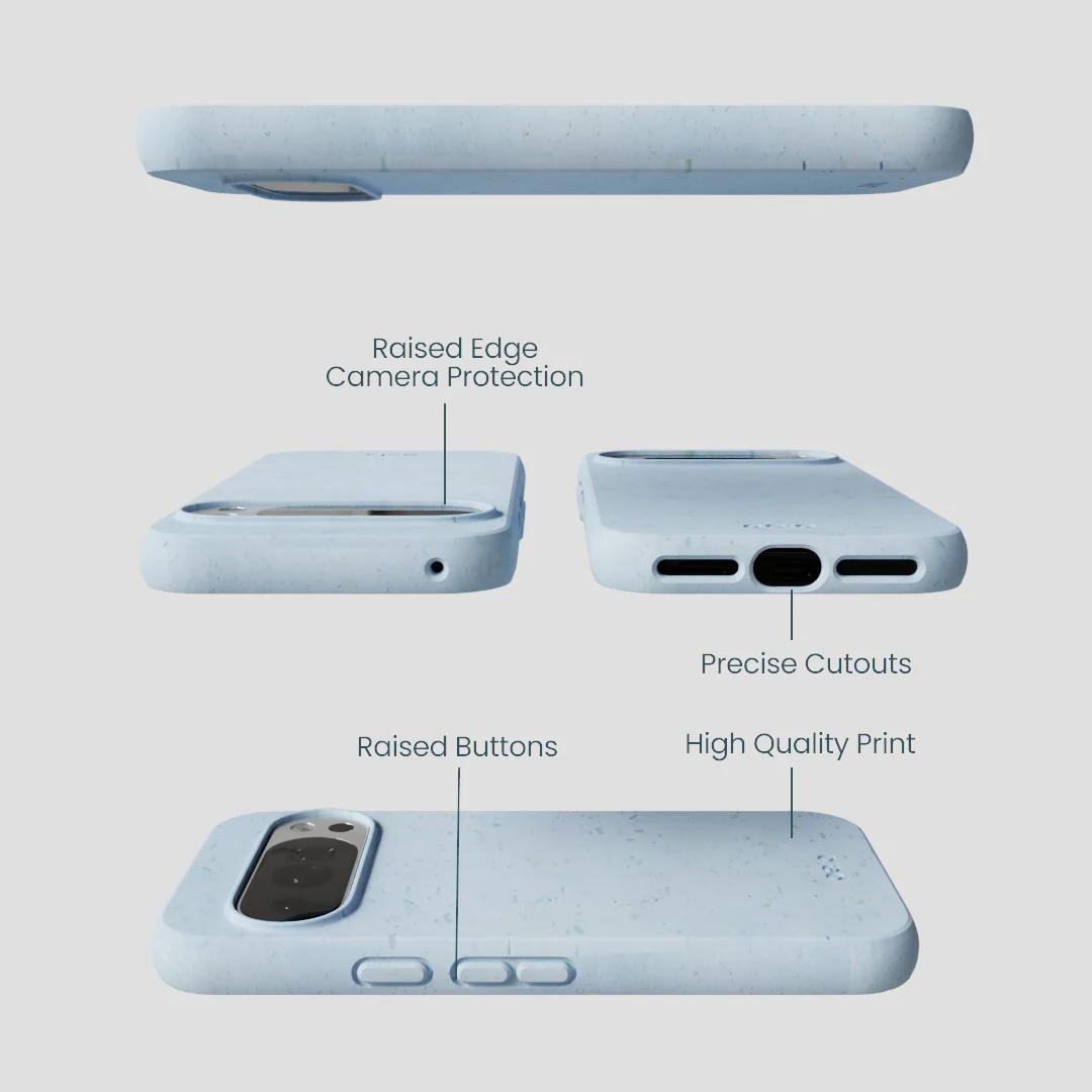 Powder Blue Google Pixel 10/10 Pro Case - Image 3