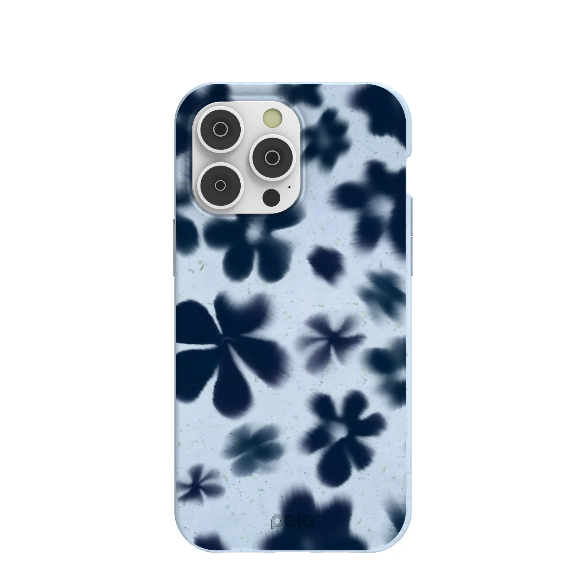Powder Blue Hazy Daisies iPhone 14 Pro Max Case