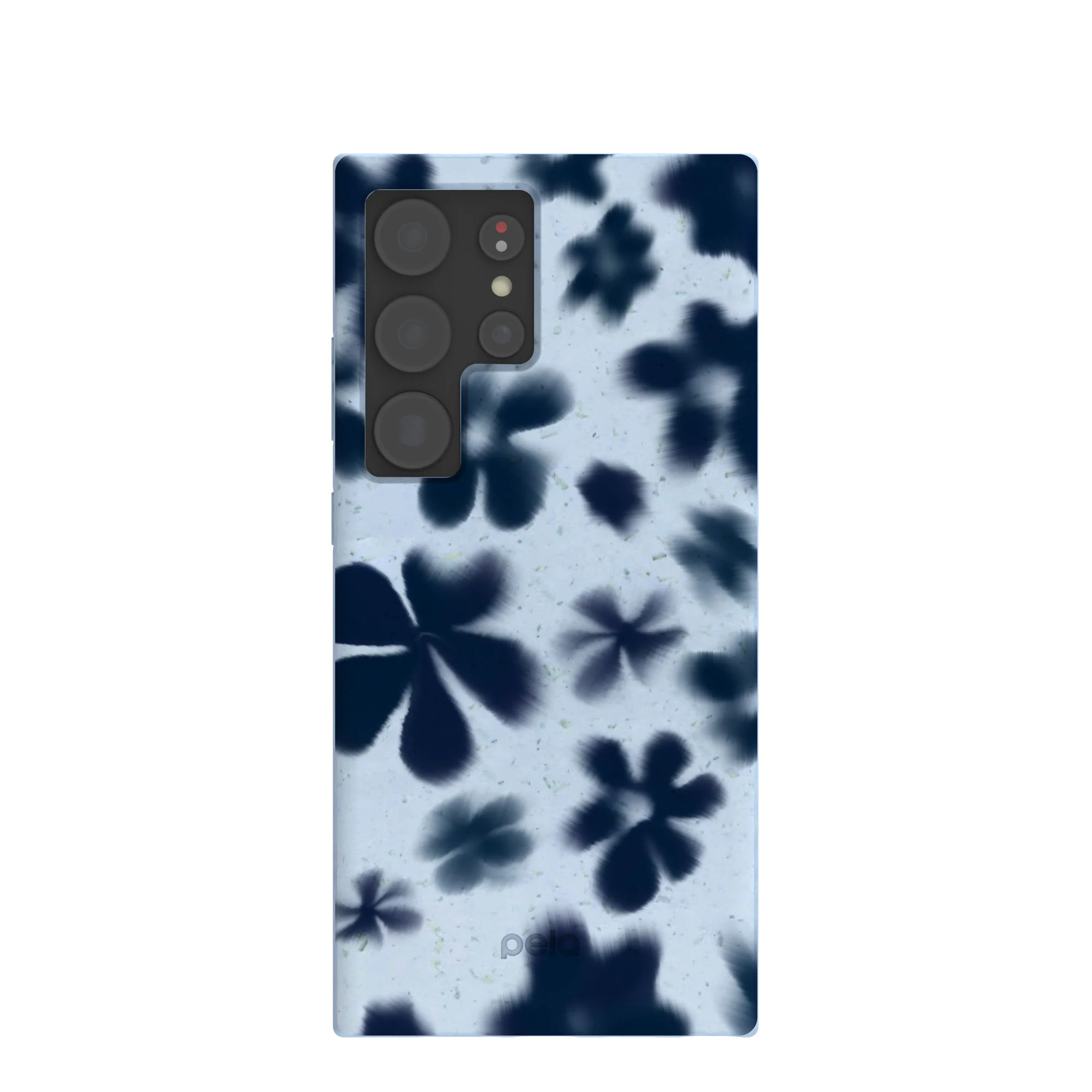 Powder Blue Hazy Daisies Samsung Galaxy S24 Ultra Case