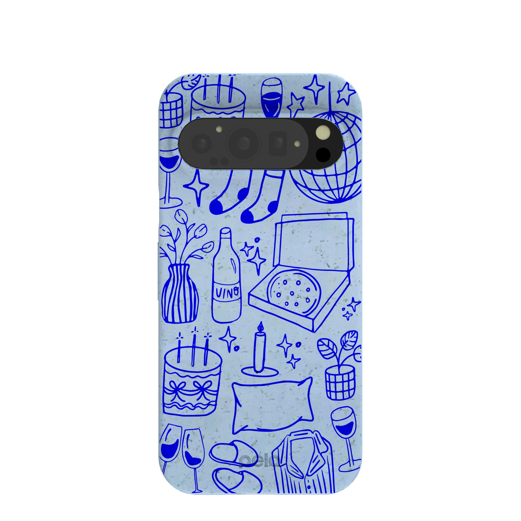 Powder Blue Home for Midnight Google Pixel 9/9 Pro Case