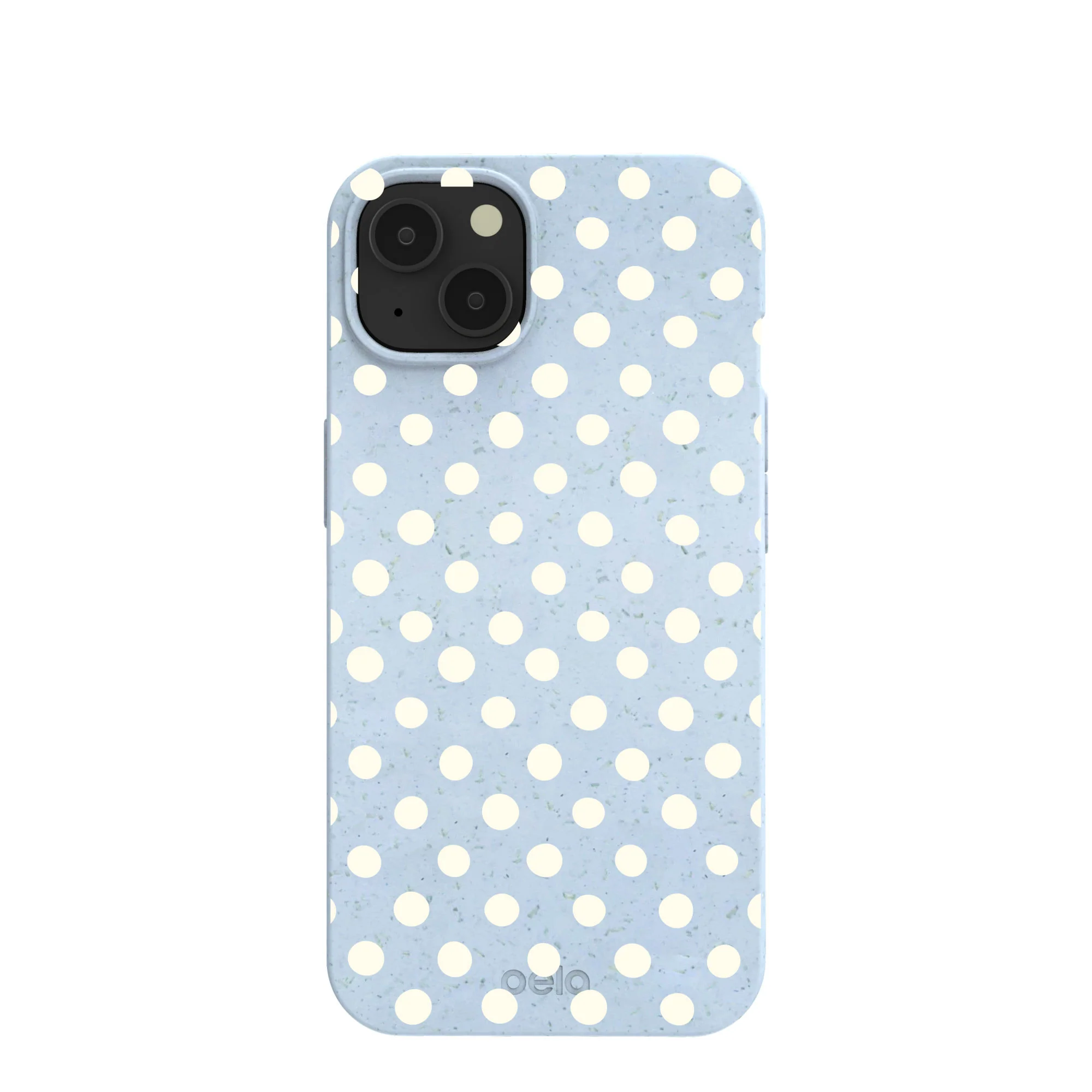Powder Blue Indigo Dots iPhone 13 Case
