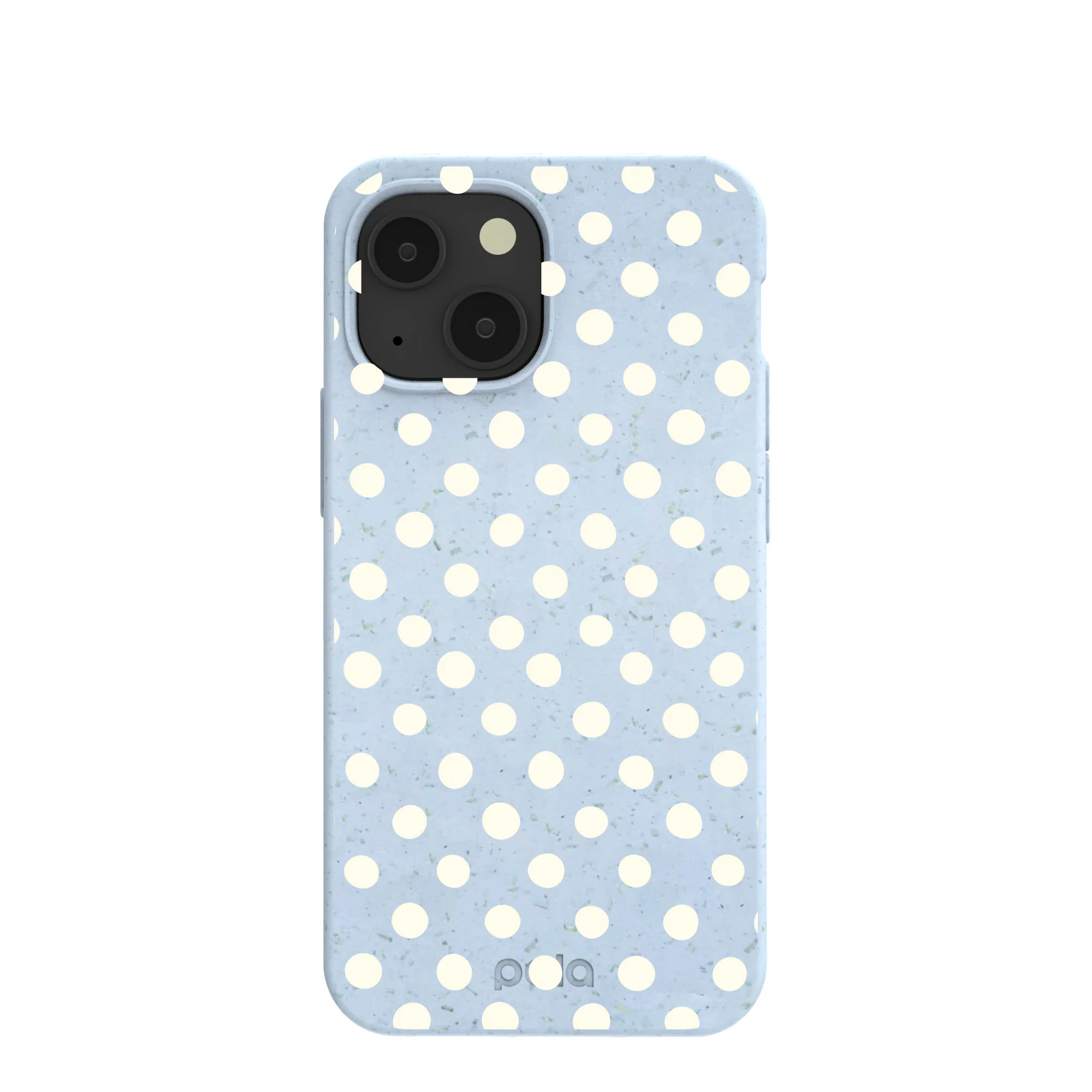 Powder Blue Indigo Dots iPhone 13 Mini Case