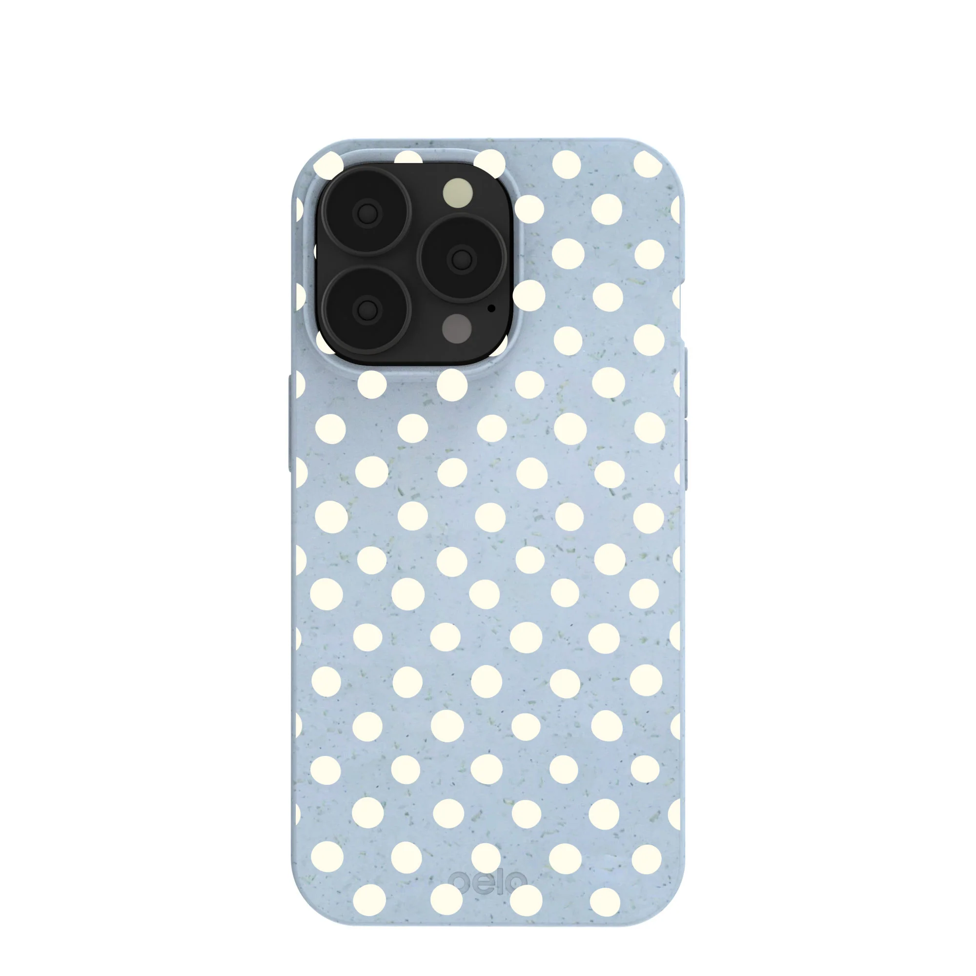 Powder Blue Indigo Dots iPhone 13 Pro Case