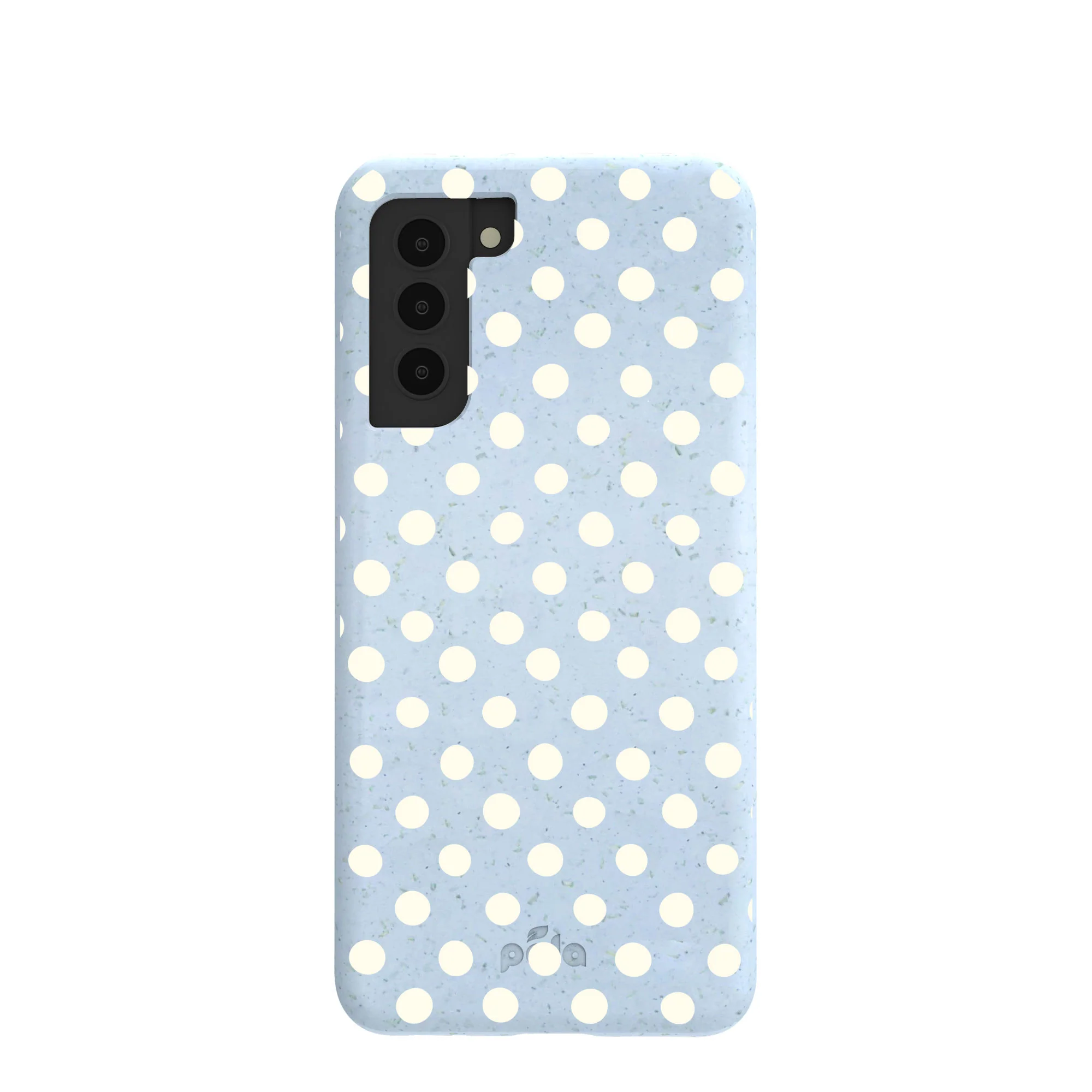 Powder Blue Indigo Dots Samsung Galaxy S21 Case