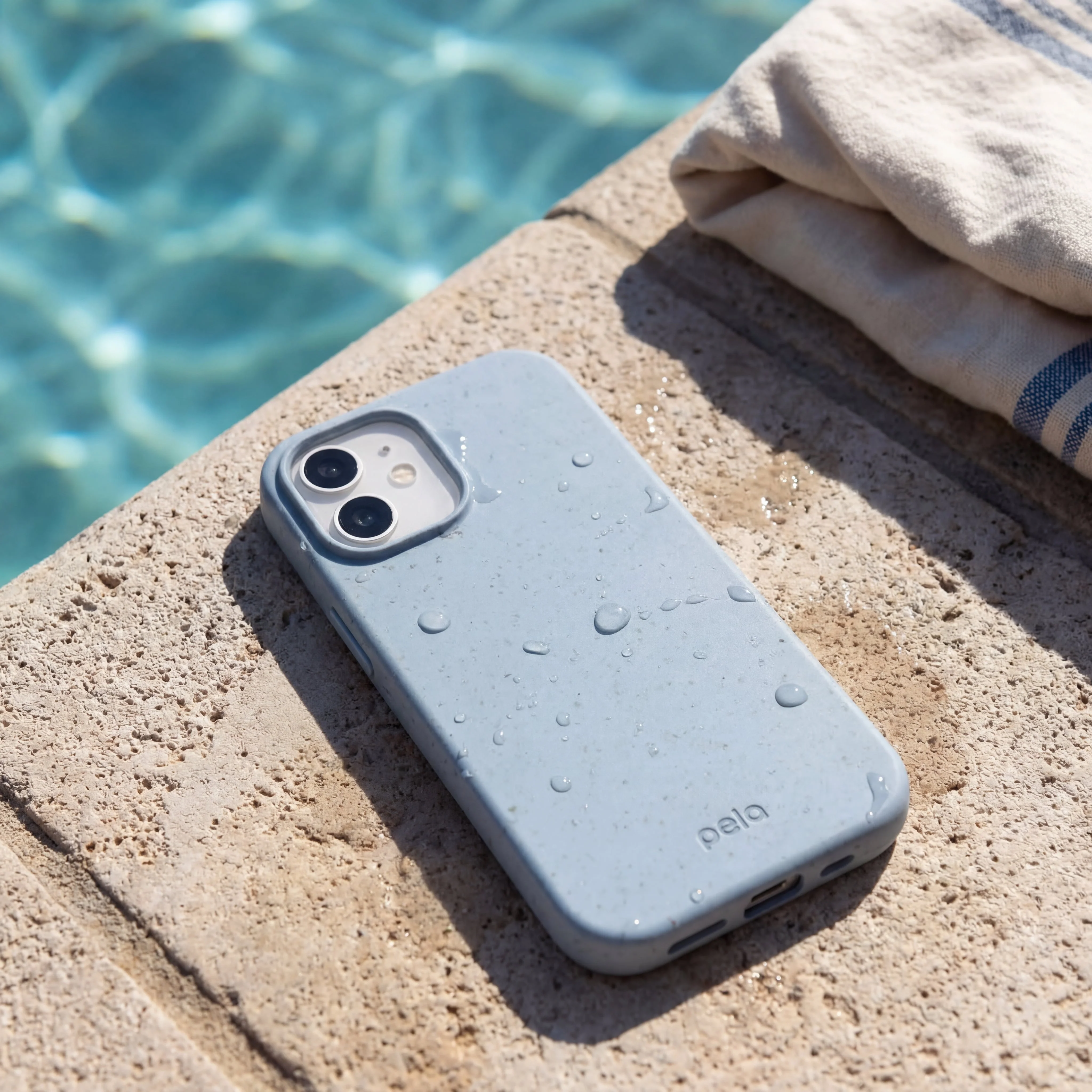 Powder Blue iPhone 17 Pro Case - Image 2