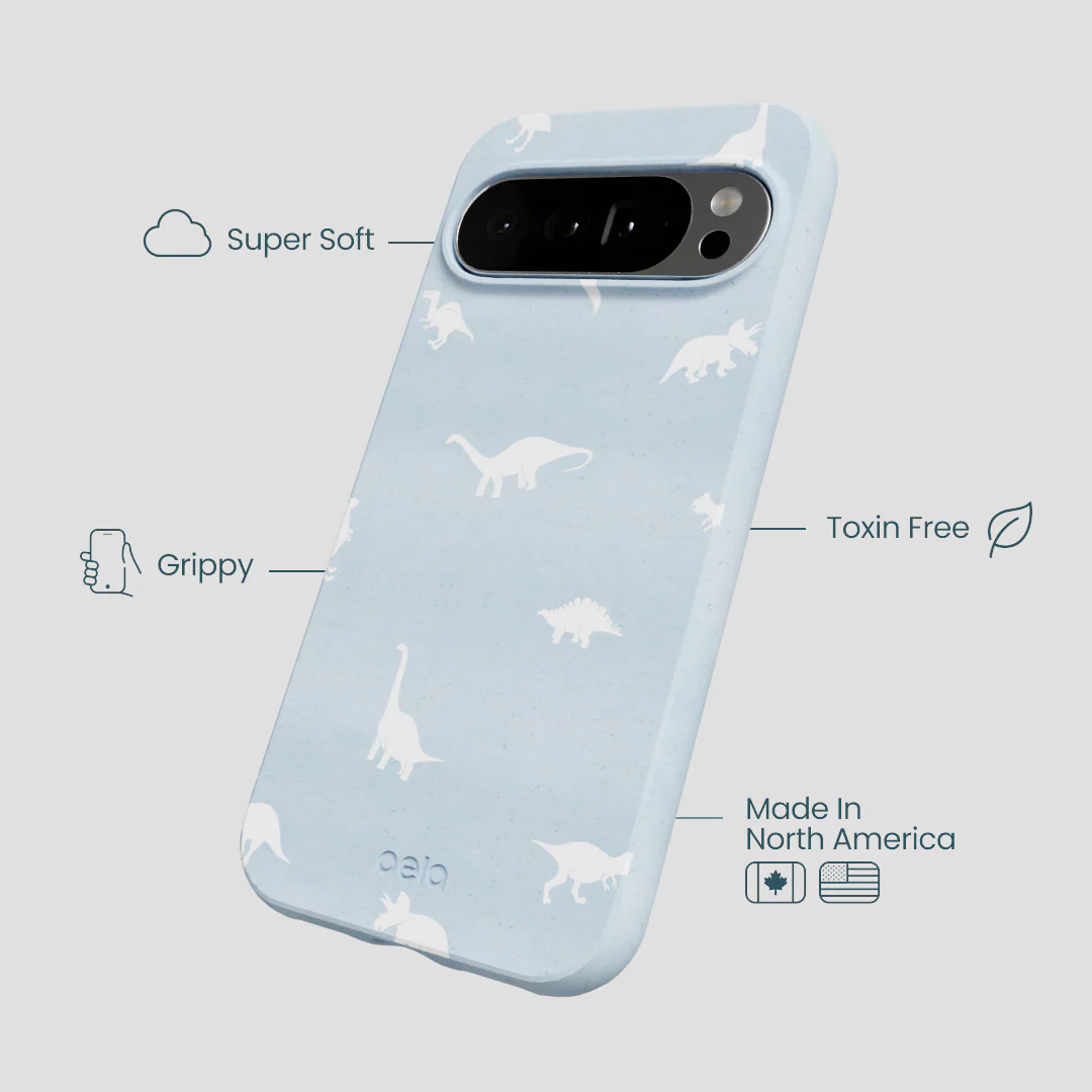 Powder Blue Lil Dinos Google Pixel 10 Pro XL Case - Image 3