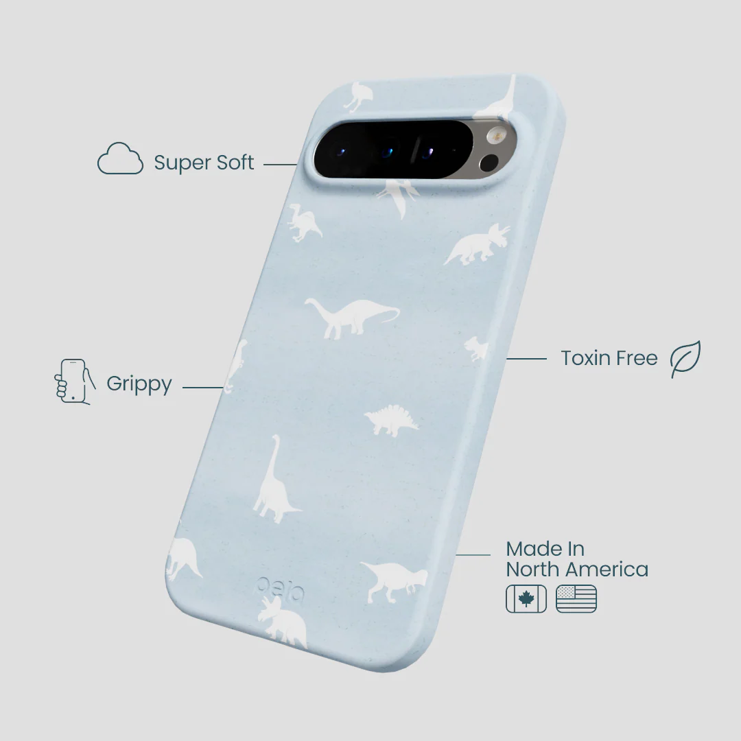 Powder Blue Lil Dinos Google Pixel 9 Pro XL Case - Image 3