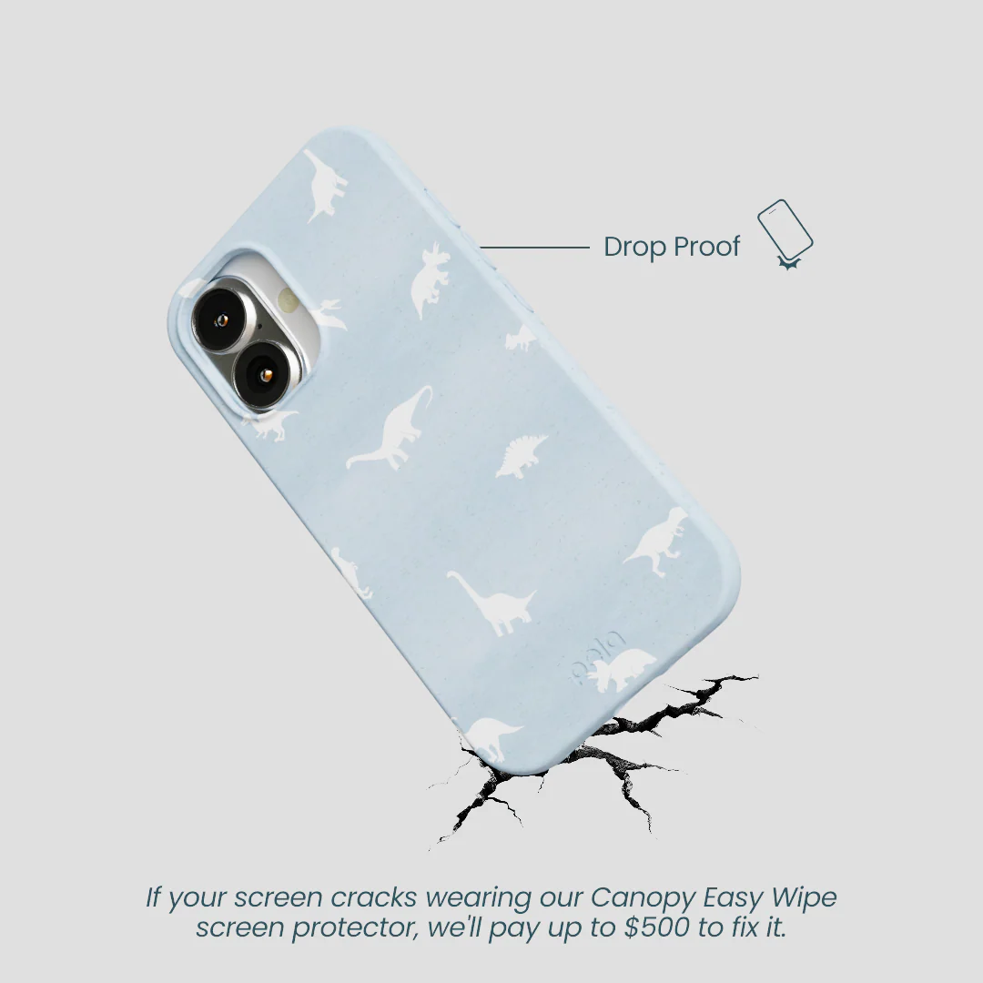 Powder Blue Lil Dinos iPhone 16 Case - Image 5