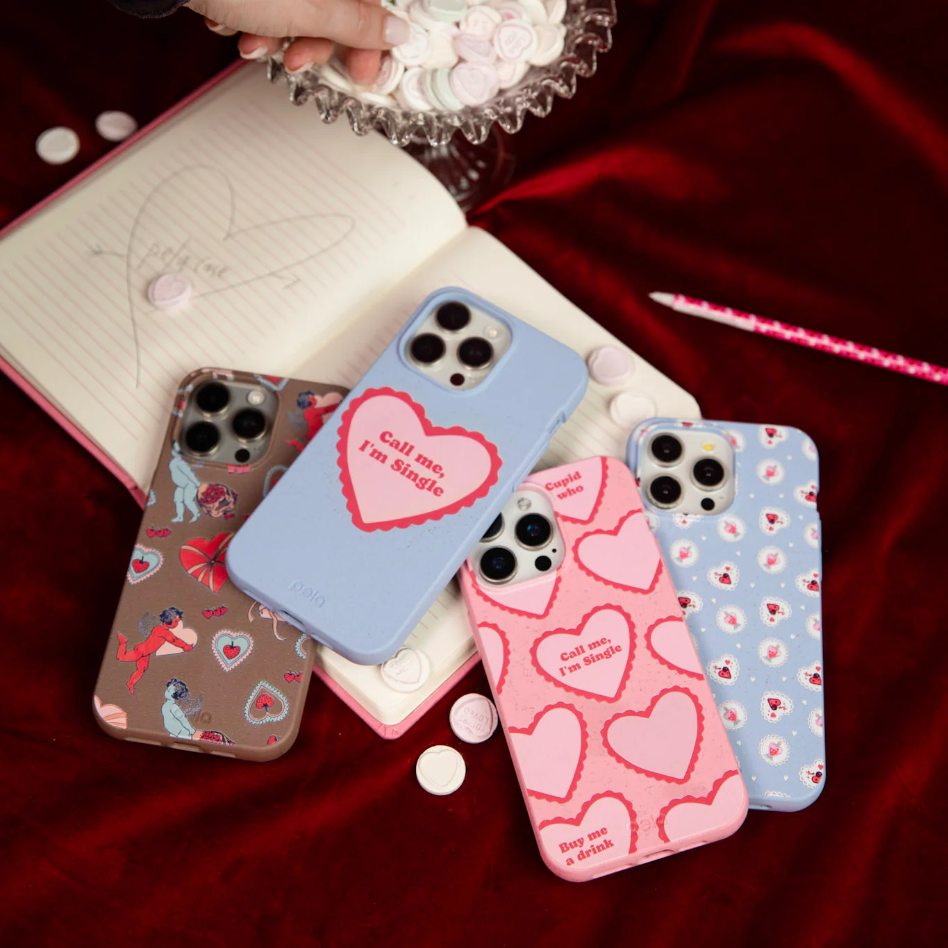 Powder Blue Love Potion Google Pixel 10 Pro XL Case - Image 6