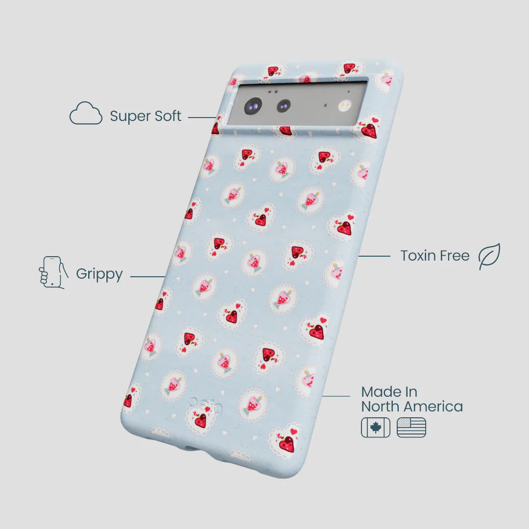 Powder Blue Love Potion Google Pixel 6 Case - Image 4