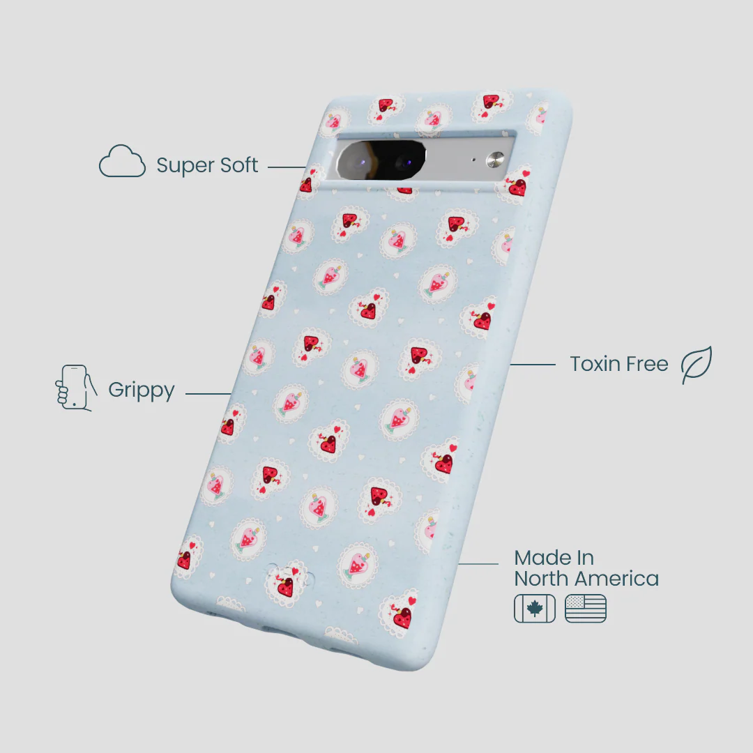 Powder Blue Love Potion Google Pixel 7 Case - Image 4