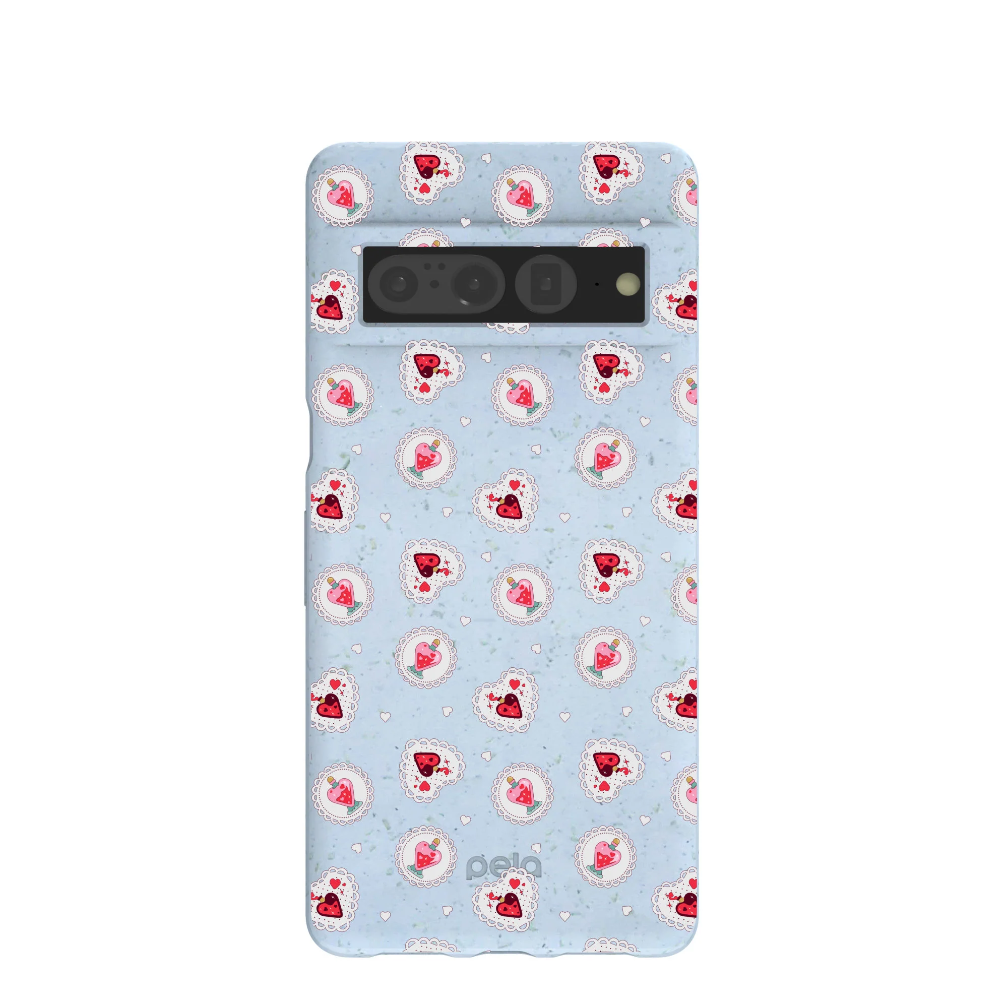 Powder Blue Love Potion Google Pixel 7 Pro Case