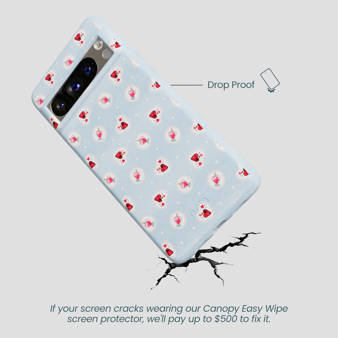 Powder Blue Love Potion Google Pixel 8 Pro Case - Image 5