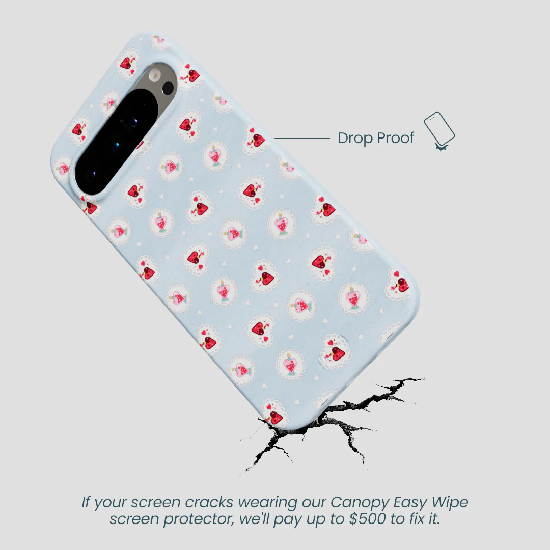 Powder Blue Love Potion Google Pixel 9 Pro XL Case - Image 5