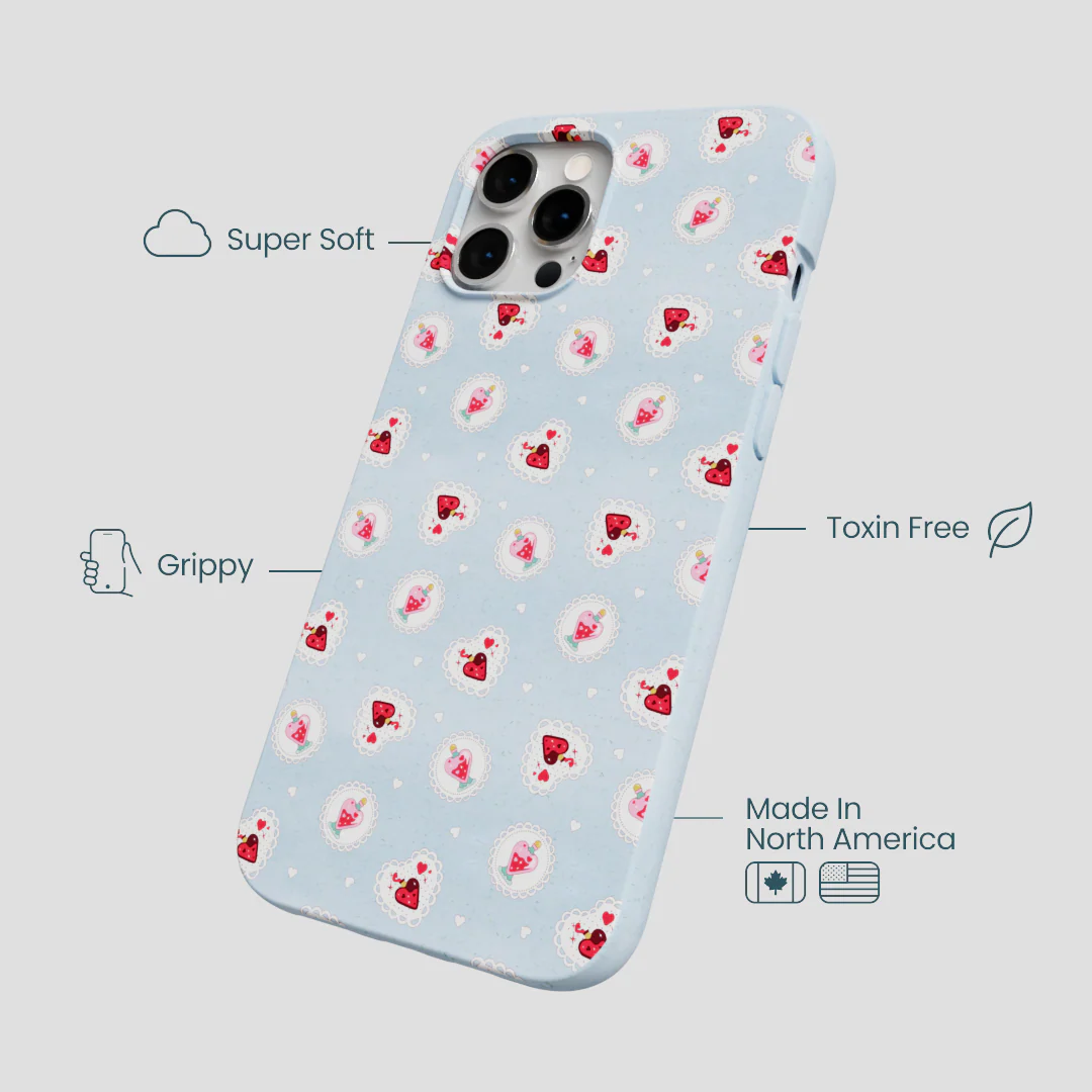Powder Blue Love Potion iPhone 12 Pro Max Case - Image 4