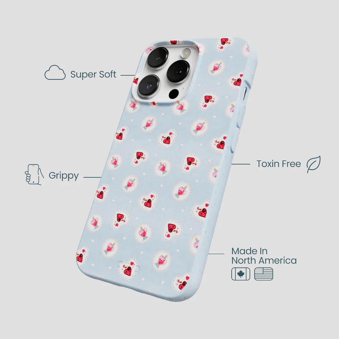 Powder Blue Love Potion iPhone 13 Pro Max Case - Image 4