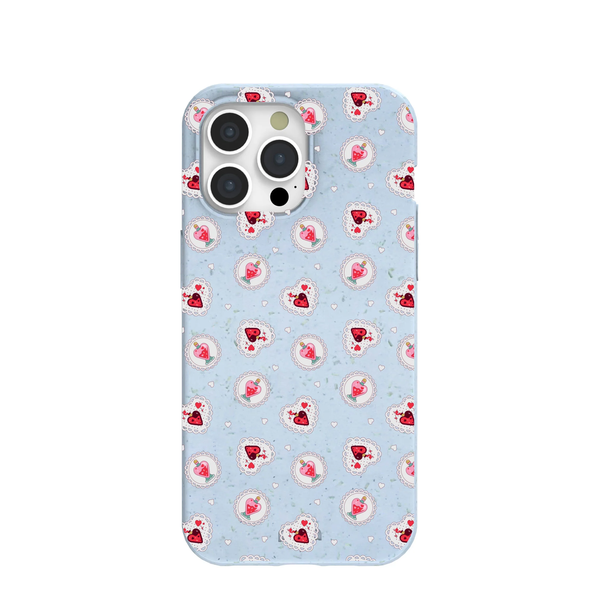 Powder Blue Love Potion iPhone 15 Pro Max Case