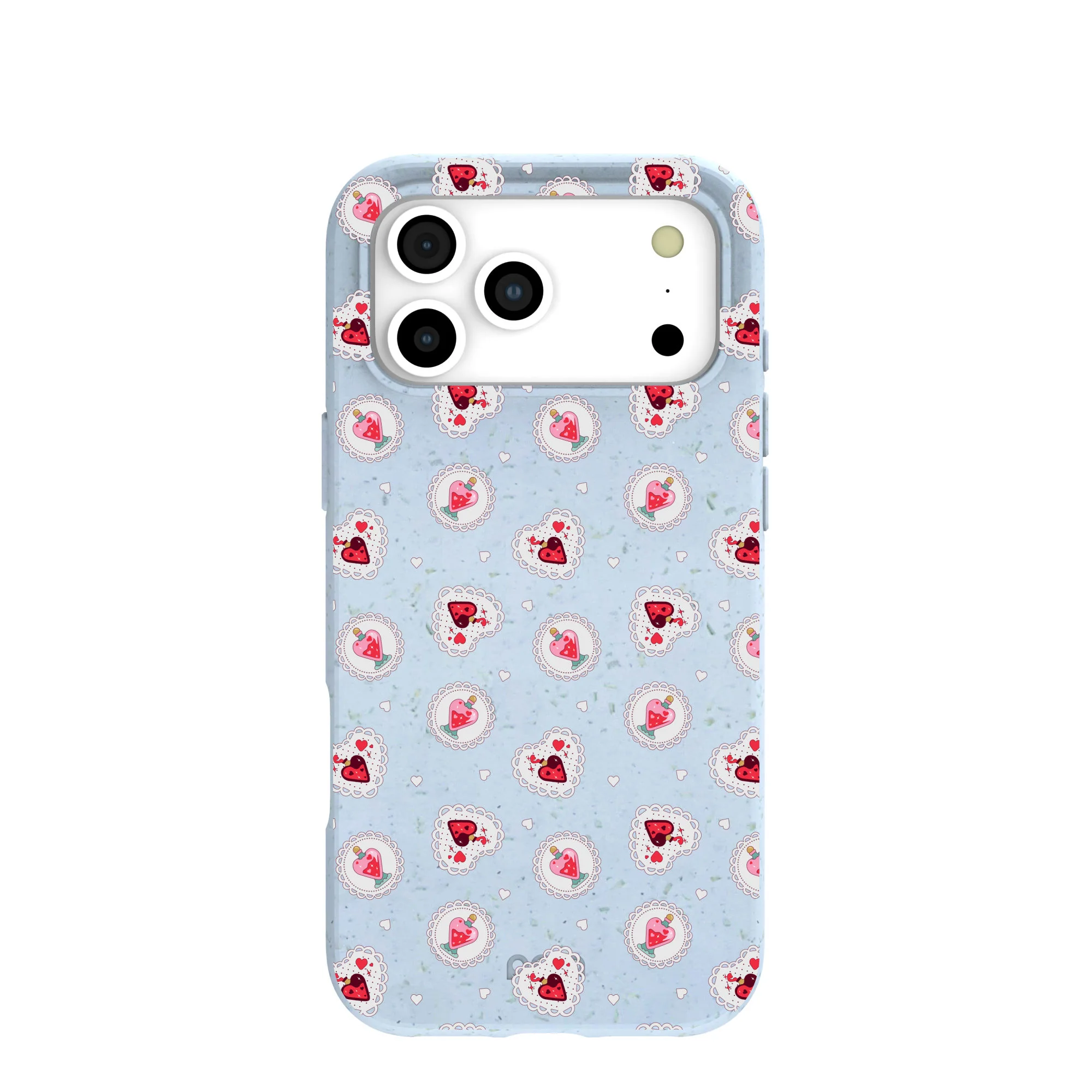 Powder Blue Love Potion iPhone 17 Pro Max Case