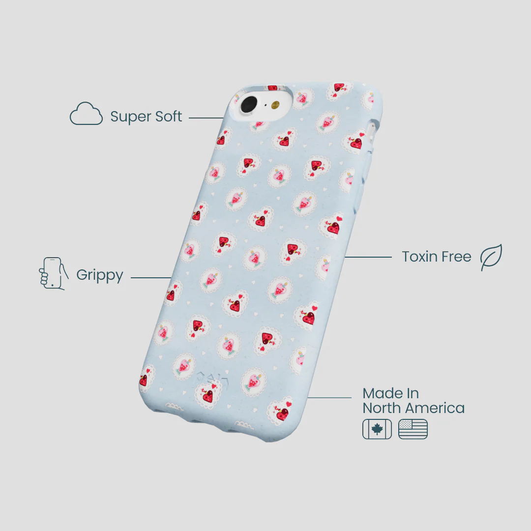 Powder Blue Love Potion iPhone 6/6s/7/8/SE Case - Image 4