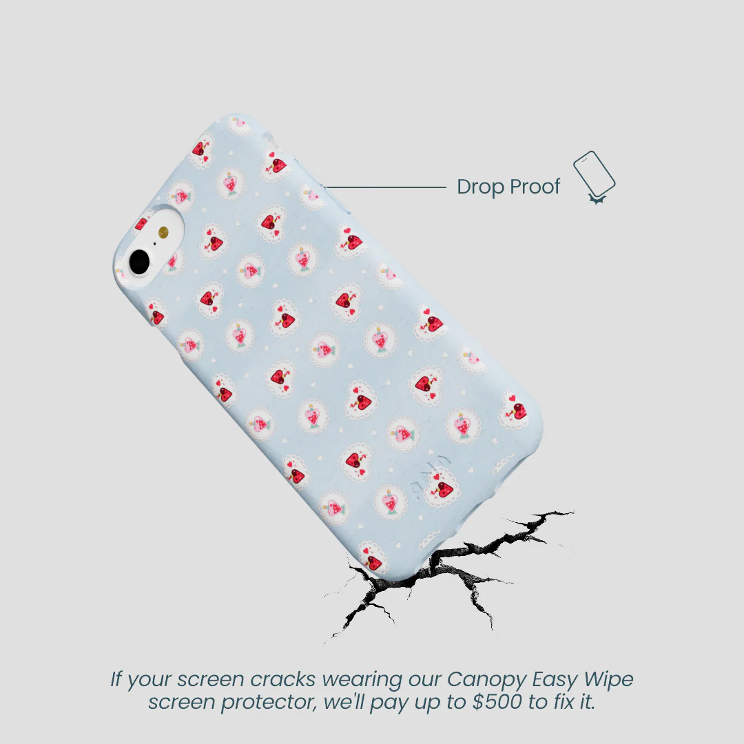 Powder Blue Love Potion iPhone 6/6s/7/8/SE Case - Image 5