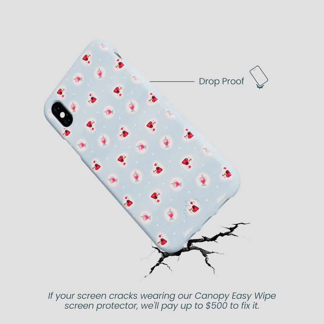 Powder Blue Love Potion iPhone XR Case - Image 5