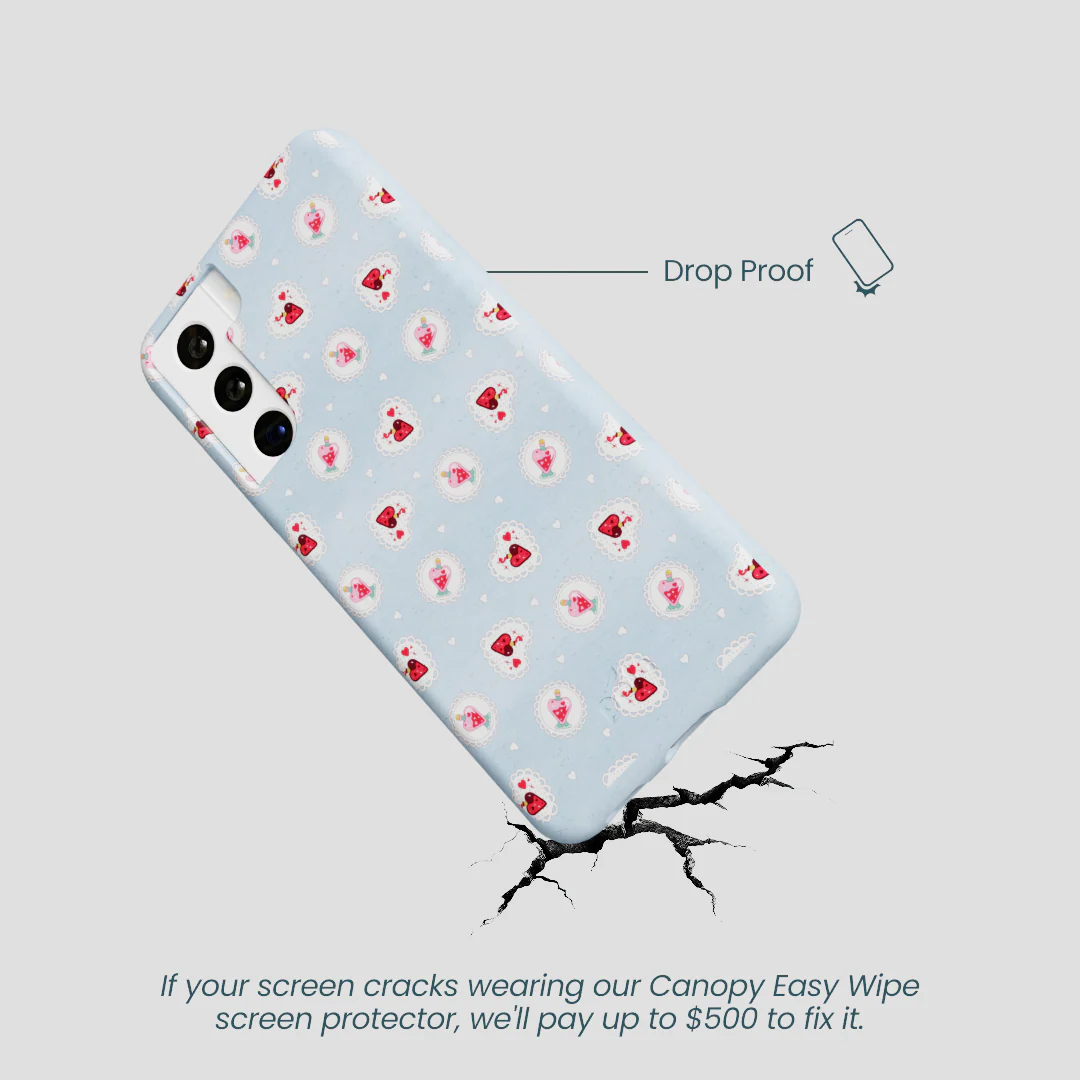 Powder Blue Love Potion Samsung Galaxy S22 Case - Image 5