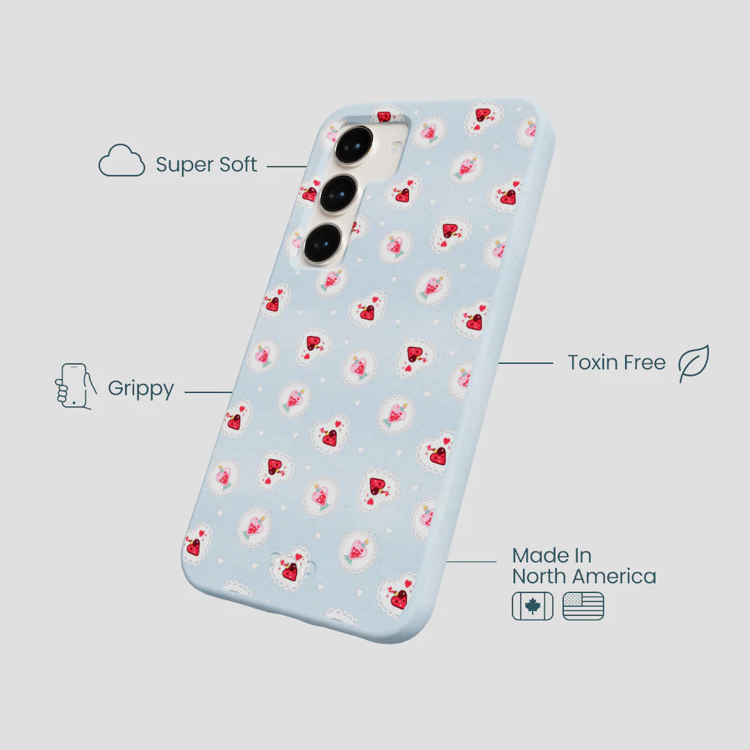 Powder Blue Love Potion Samsung Galaxy S23 Case - Image 4