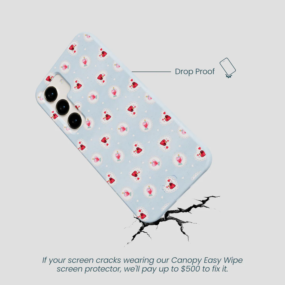 Powder Blue Love Potion Samsung Galaxy S24 Case - Image 5