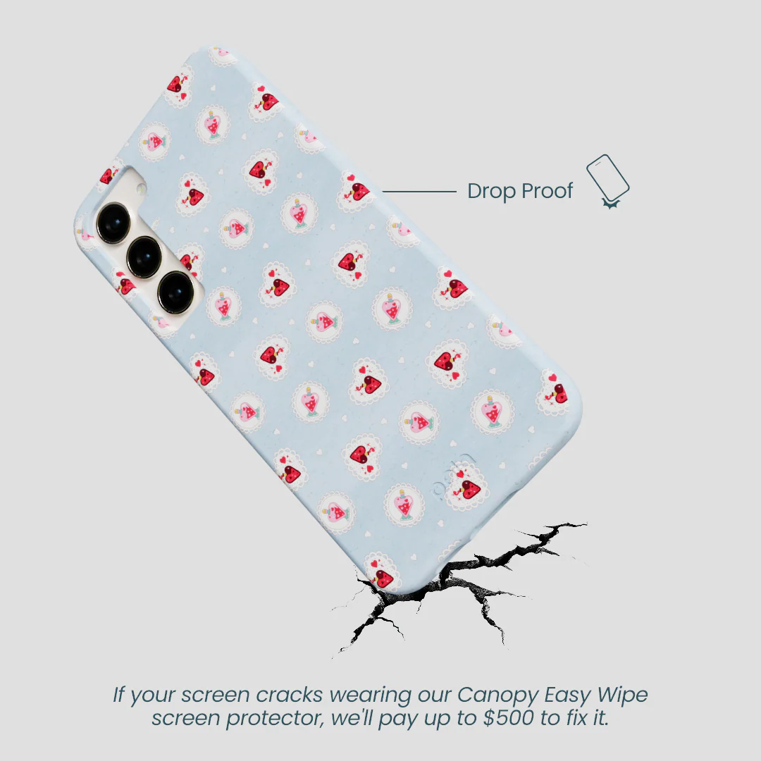 Powder Blue Love Potion Samsung Galaxy S24+(Plus) Case - Image 5