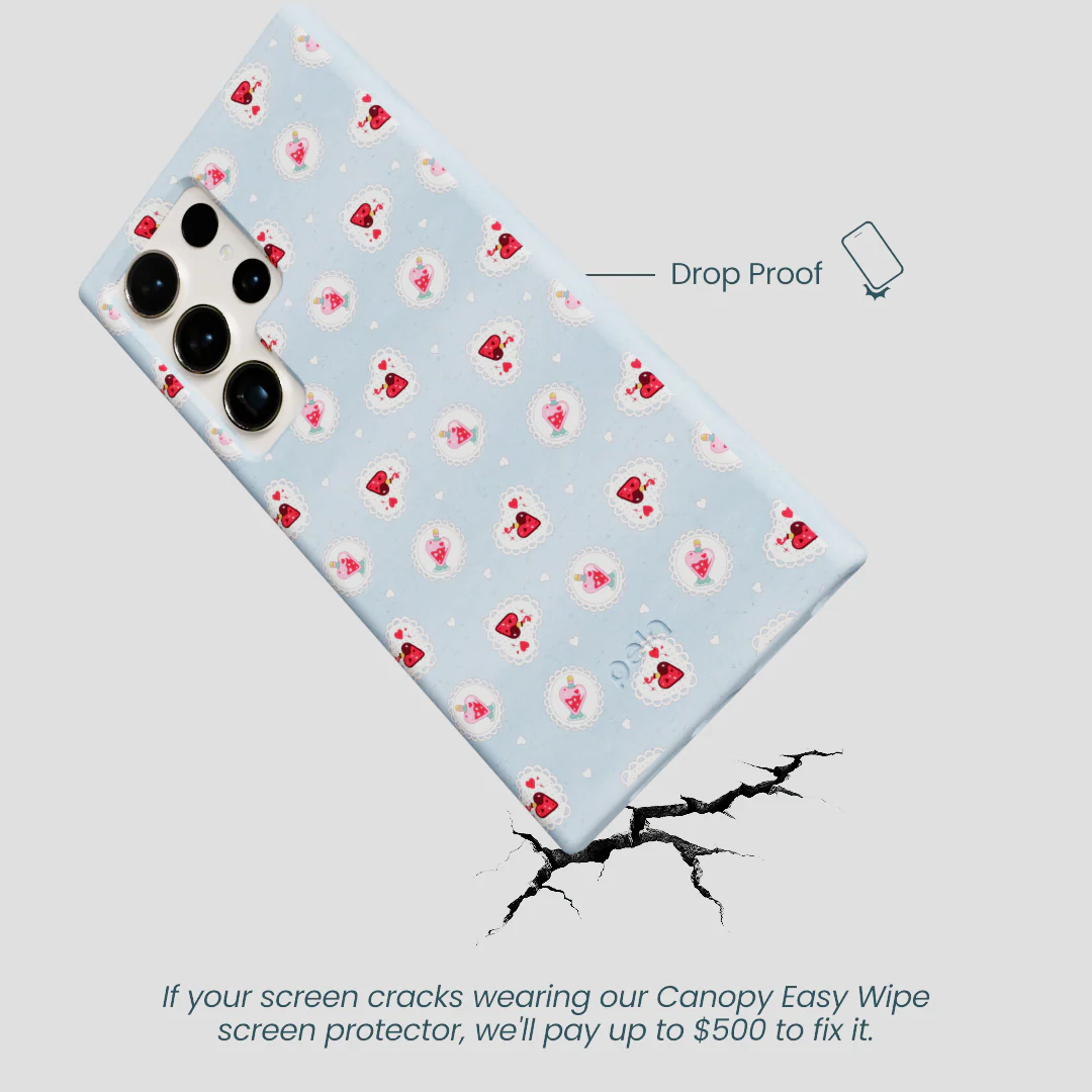 Powder Blue Love Potion Samsung Galaxy S24 Ultra Case - Image 5