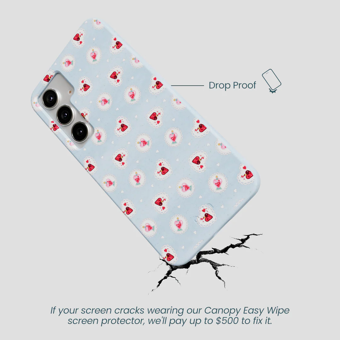 Powder Blue Love Potion Samsung Galaxy S25+(Plus) Case - Image 5