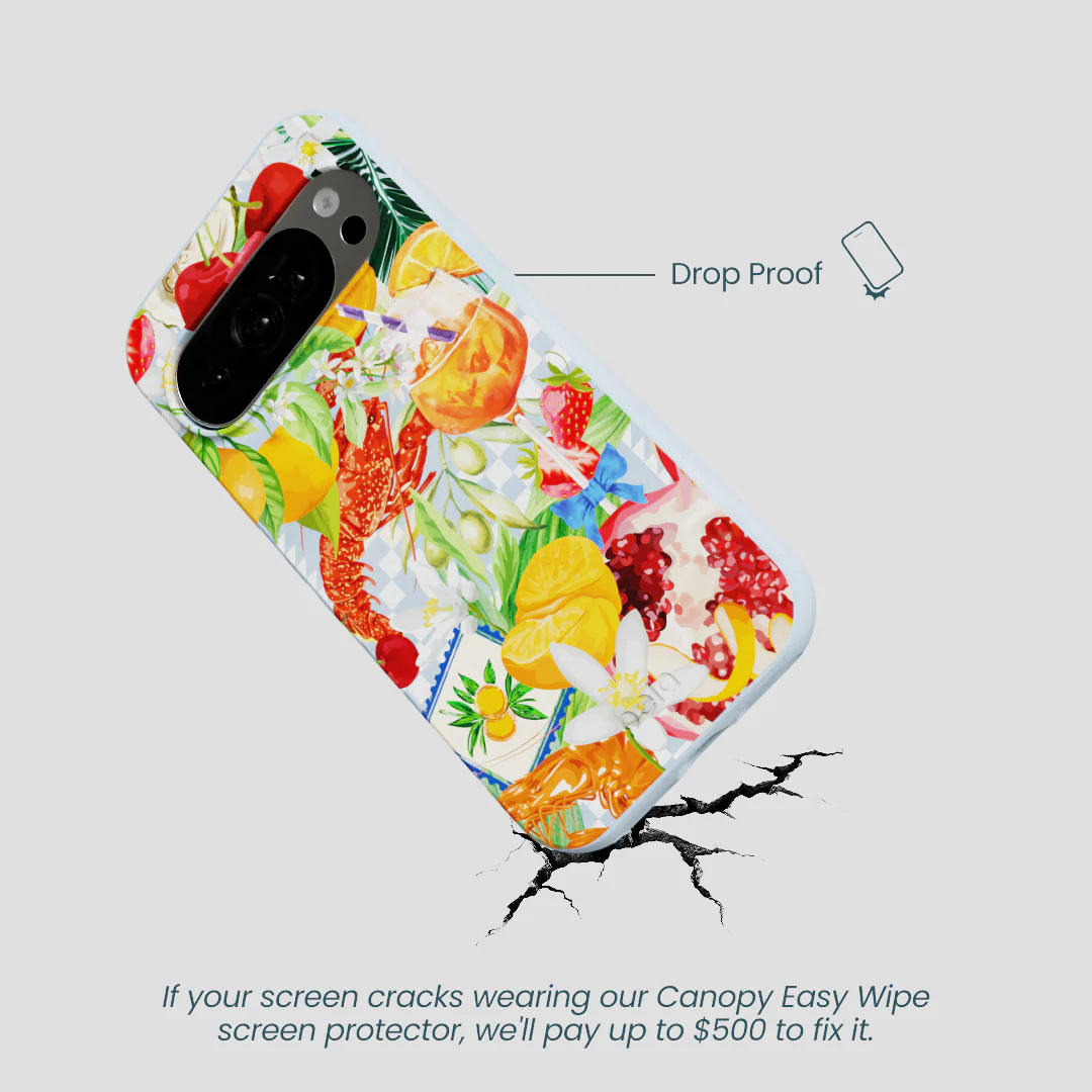Powder Blue Mediterranean Summers Google Pixel 10/10 Pro Case - Image 5