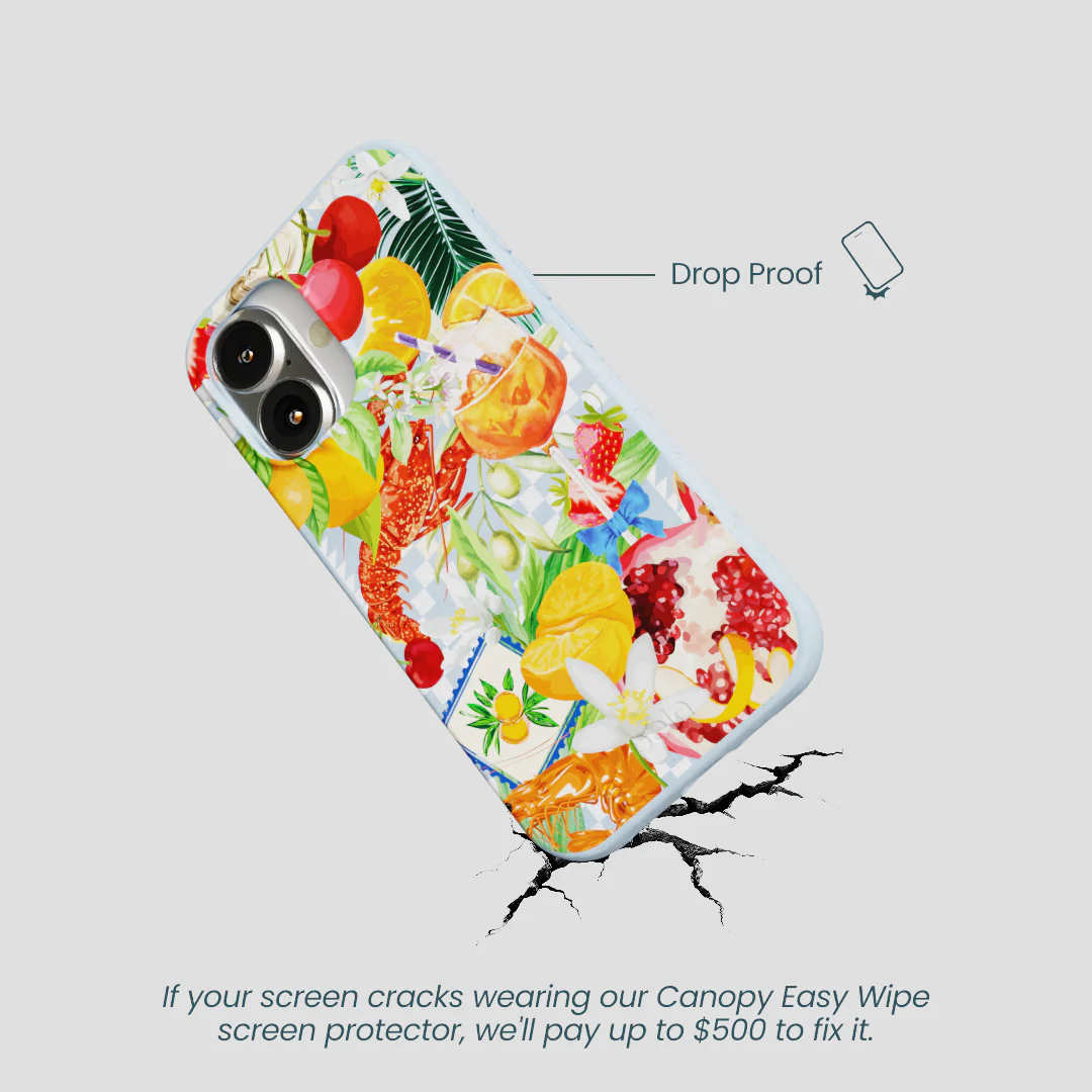 Powder Blue Mediterranean Summers iPhone 16 Case - Image 5
