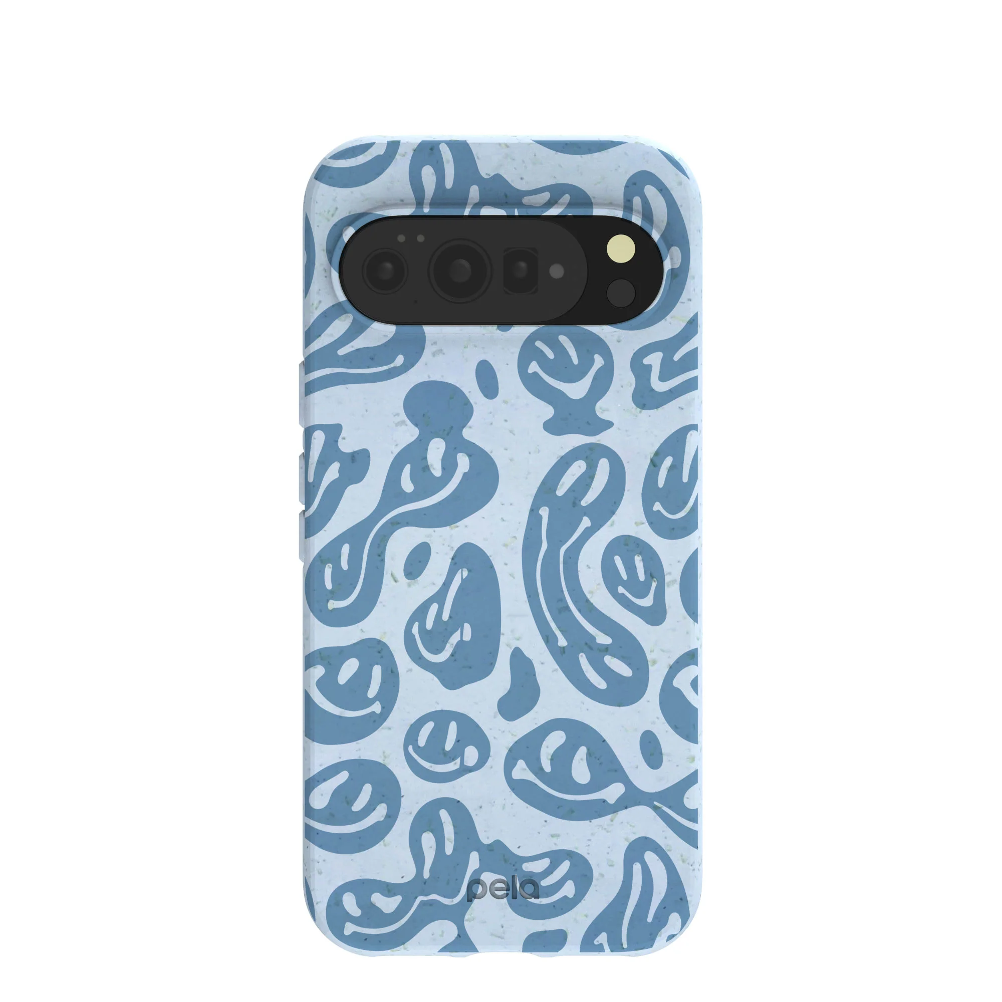 Powder Blue Melting Faces Google Pixel 10 Pro XL Case