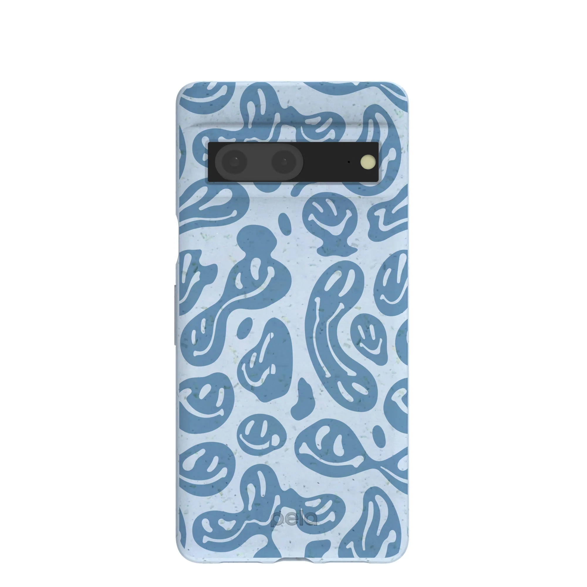 Powder Blue Melting Faces Google Pixel 7 Case