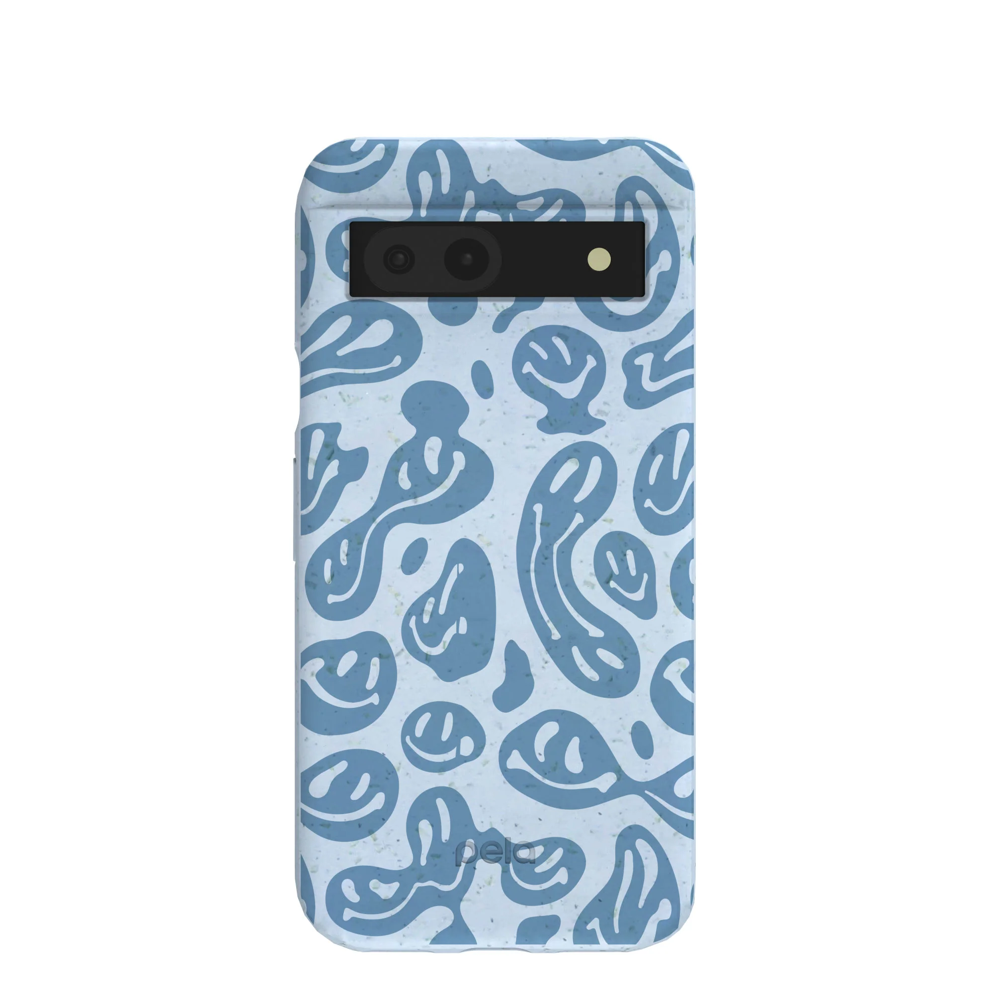 Powder Blue Melting Faces Google Pixel 8a Case