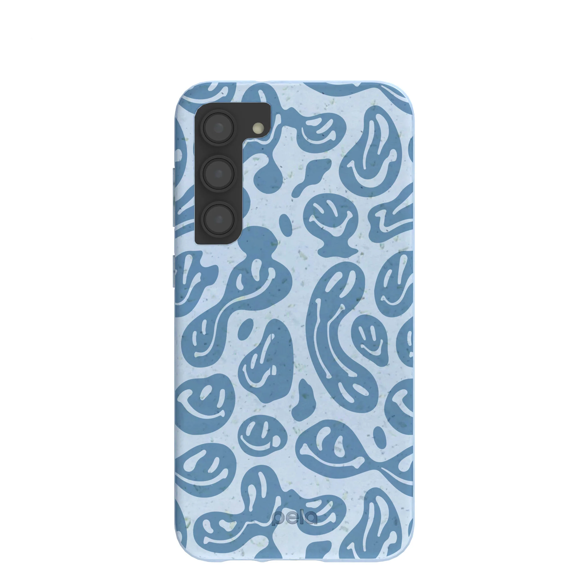 Powder Blue Melting Faces Samsung Galaxy S23+(Plus) Case