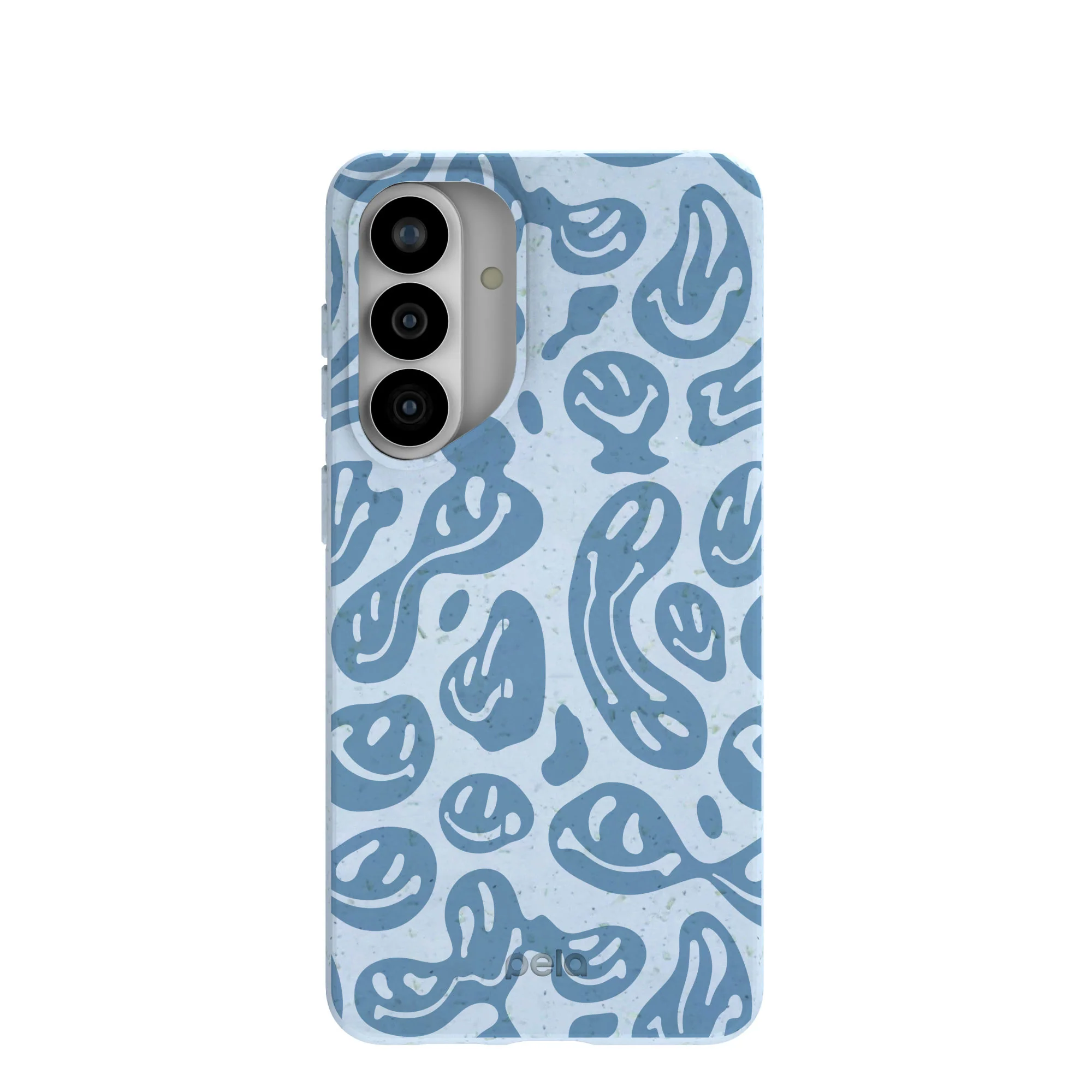 Powder Blue Melting Faces Samsung Galaxy S26+(Plus) Case