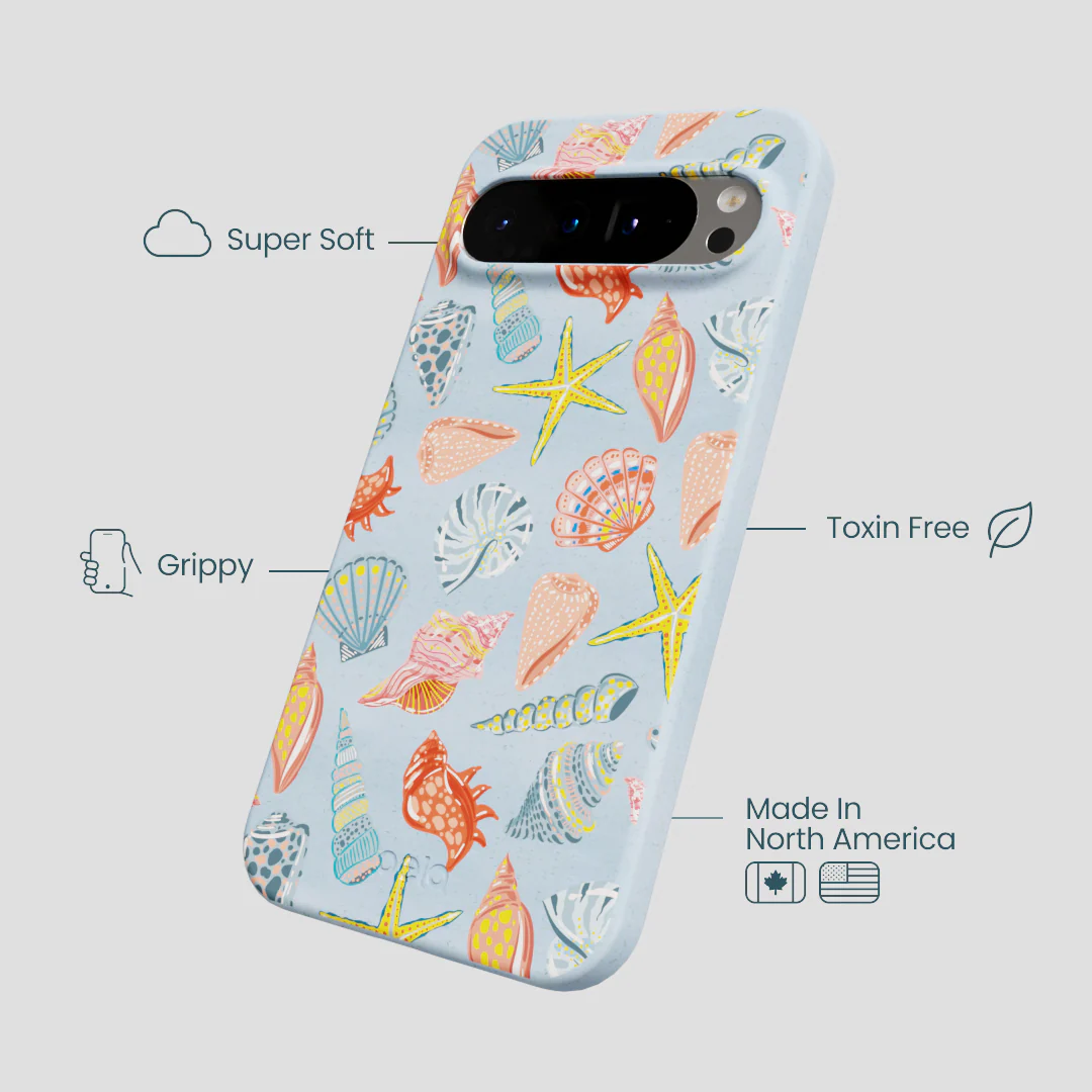 Powder Blue Mermaid Finds Google Pixel 9 Pro XL Case - Image 4