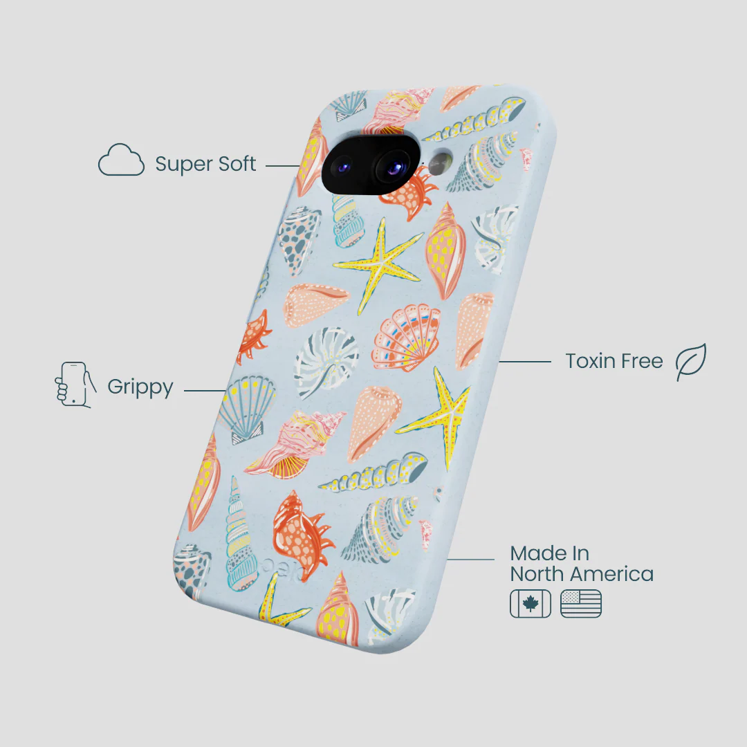Powder Blue Mermaid Finds Google Pixel 9a Case - Image 4